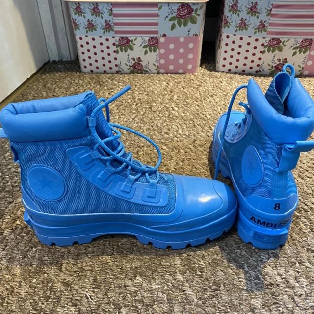 Light blue outlet duck boots