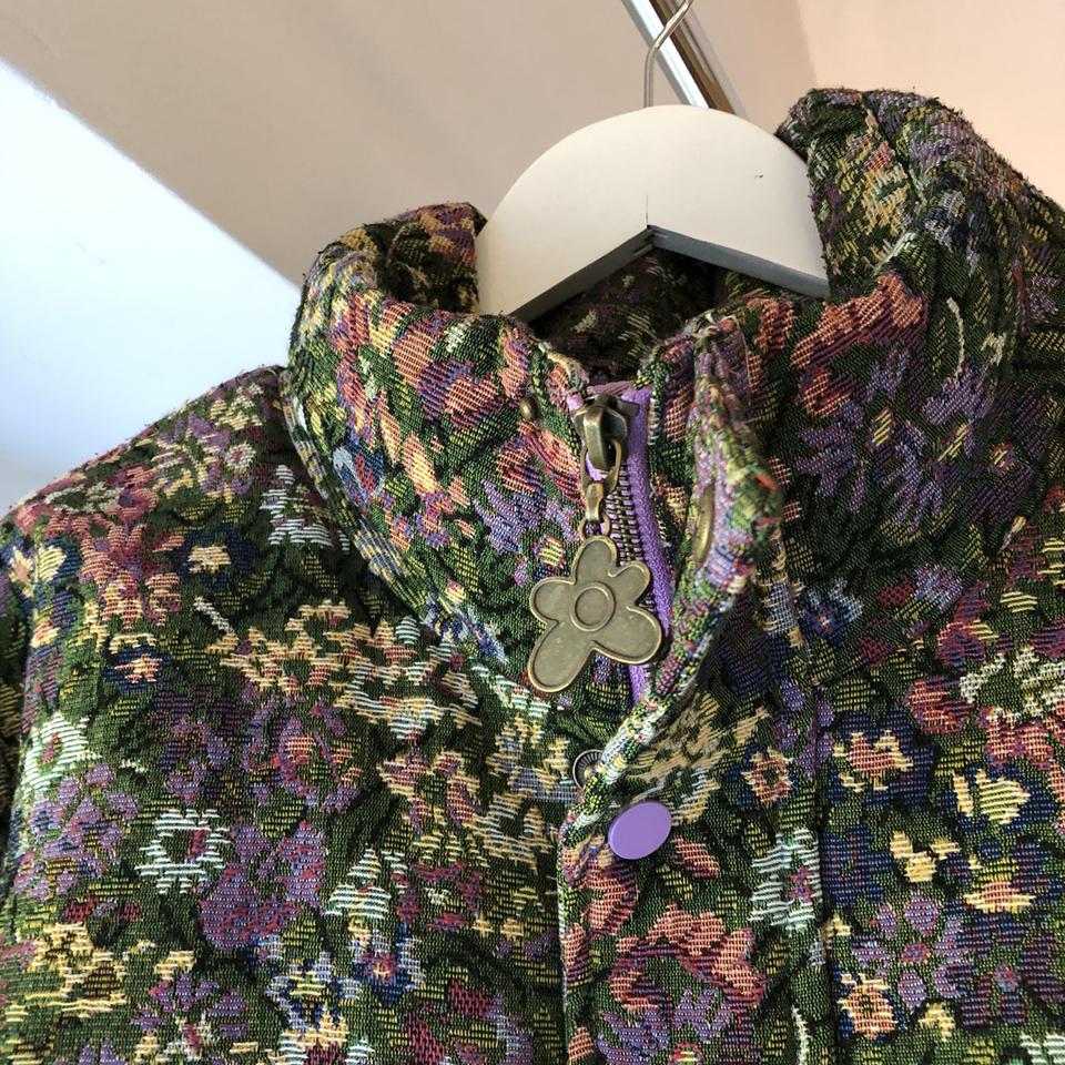 🍂 Golf Wang Floral Garden puffer jacket 🍂 harsh 8/10 - Depop