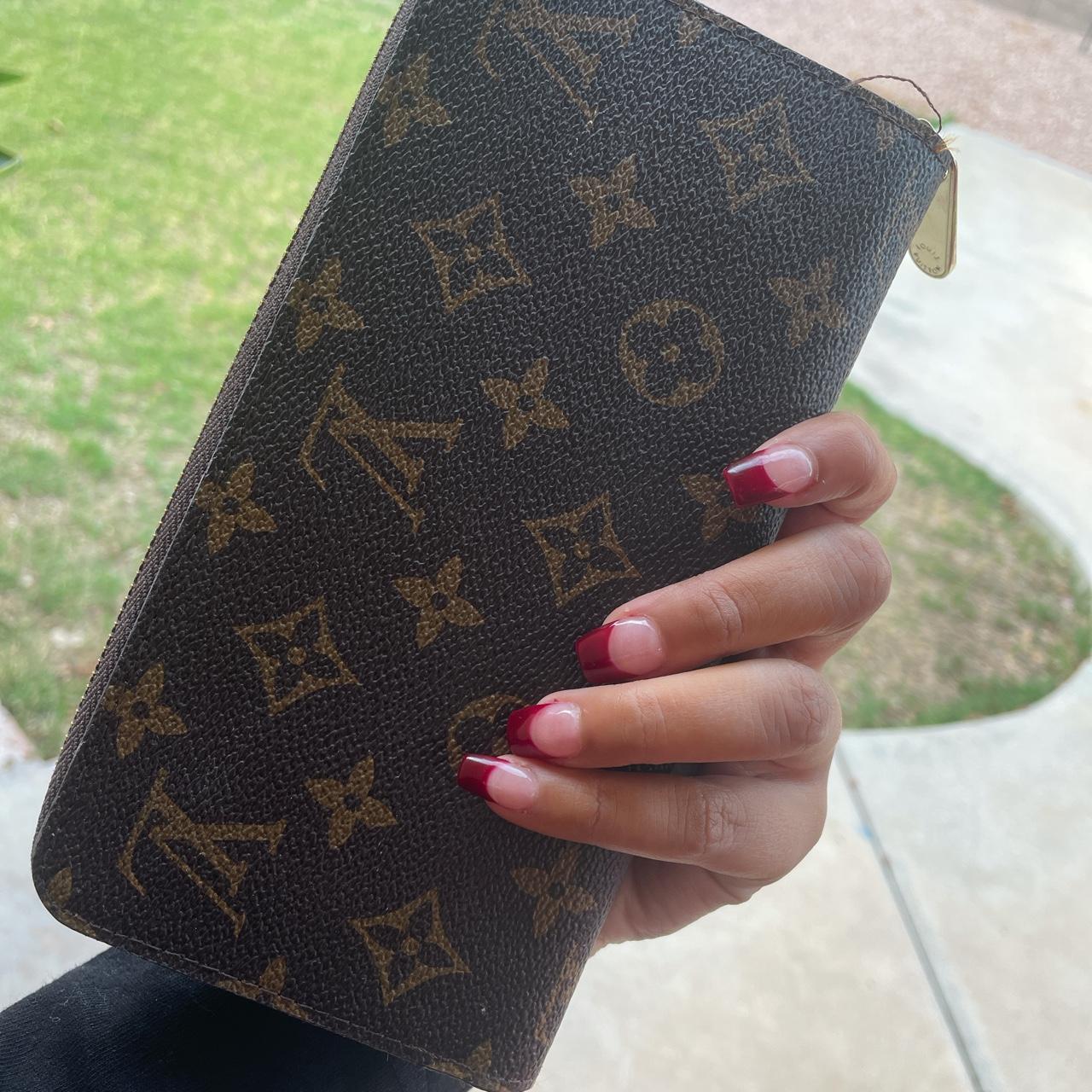 Louis vuitton men's wallet in monogram - Depop