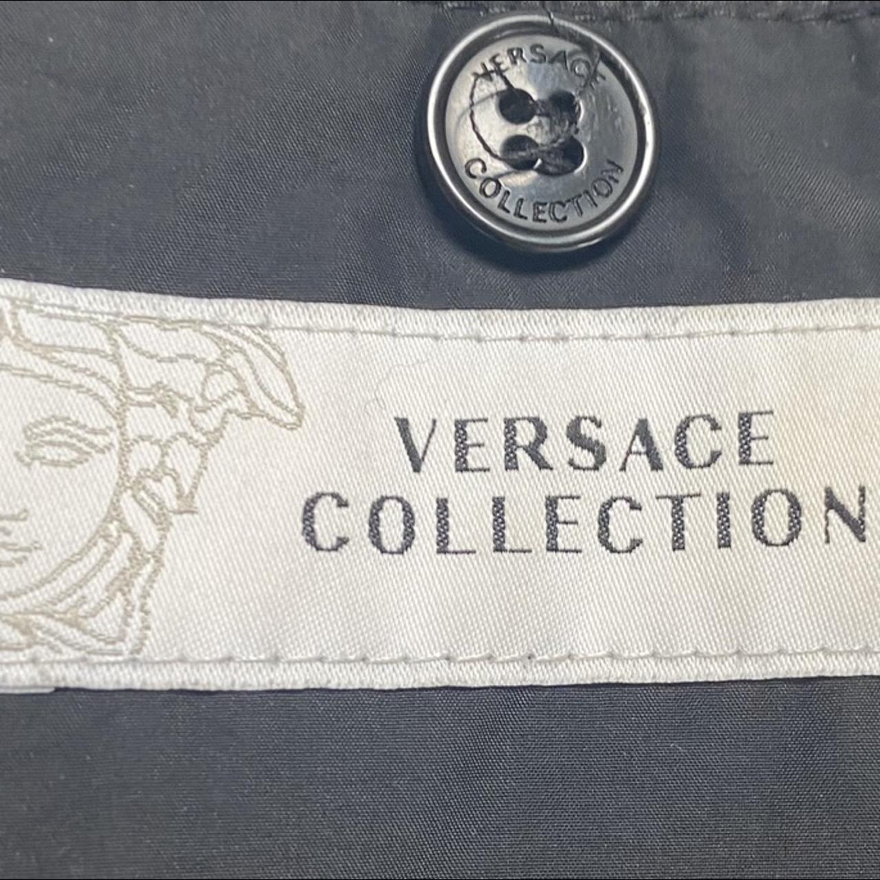 Versace Men's Black Jacket | Depop