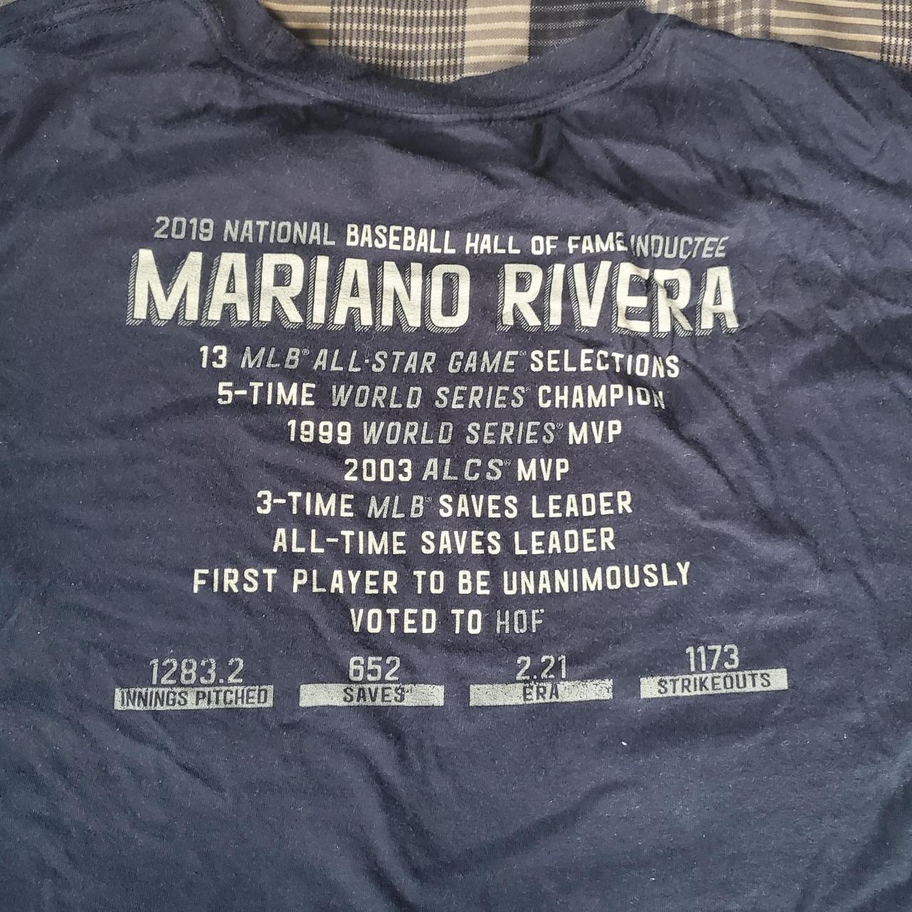 mariano rivera shirt hall of fame, Off 60%