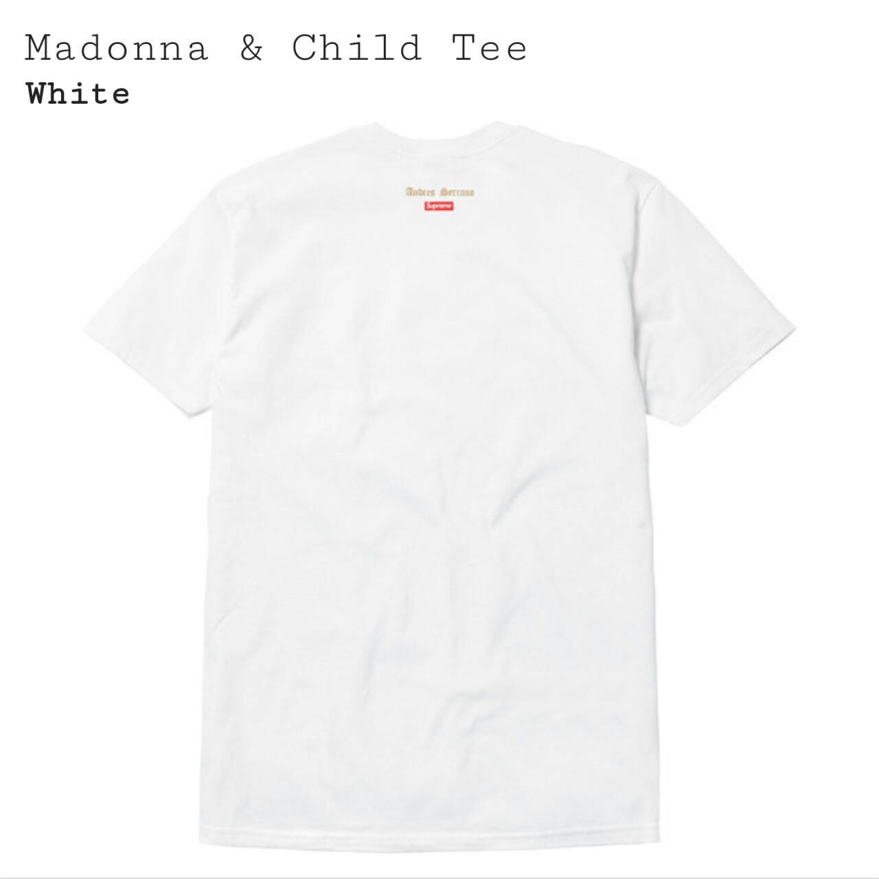 Supreme madonna 2024 and child tee