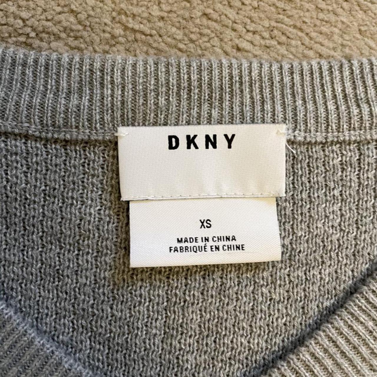 DKNY Men's Grey Jumper | Depop