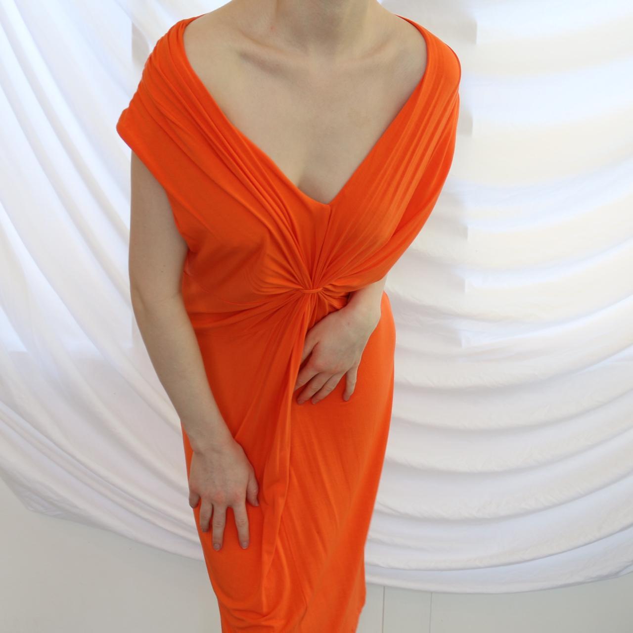 Calvin klein orange clearance dress