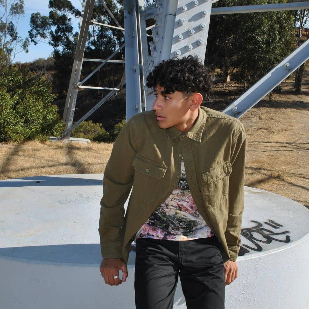 Joe's Jeans Men's Green Shirt Depop