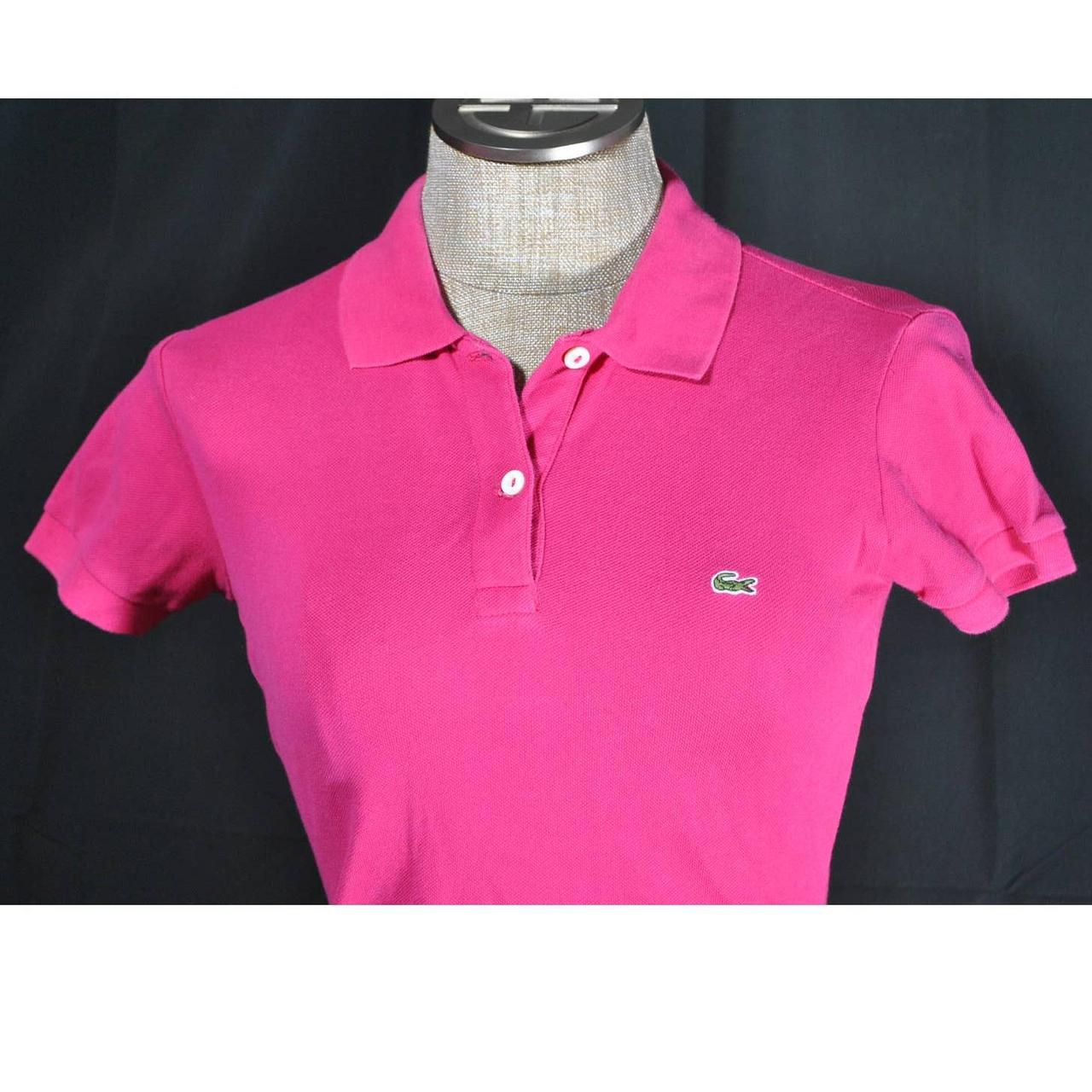 Product Image 2 - Lacoste Pink Cap Sleeve Pique