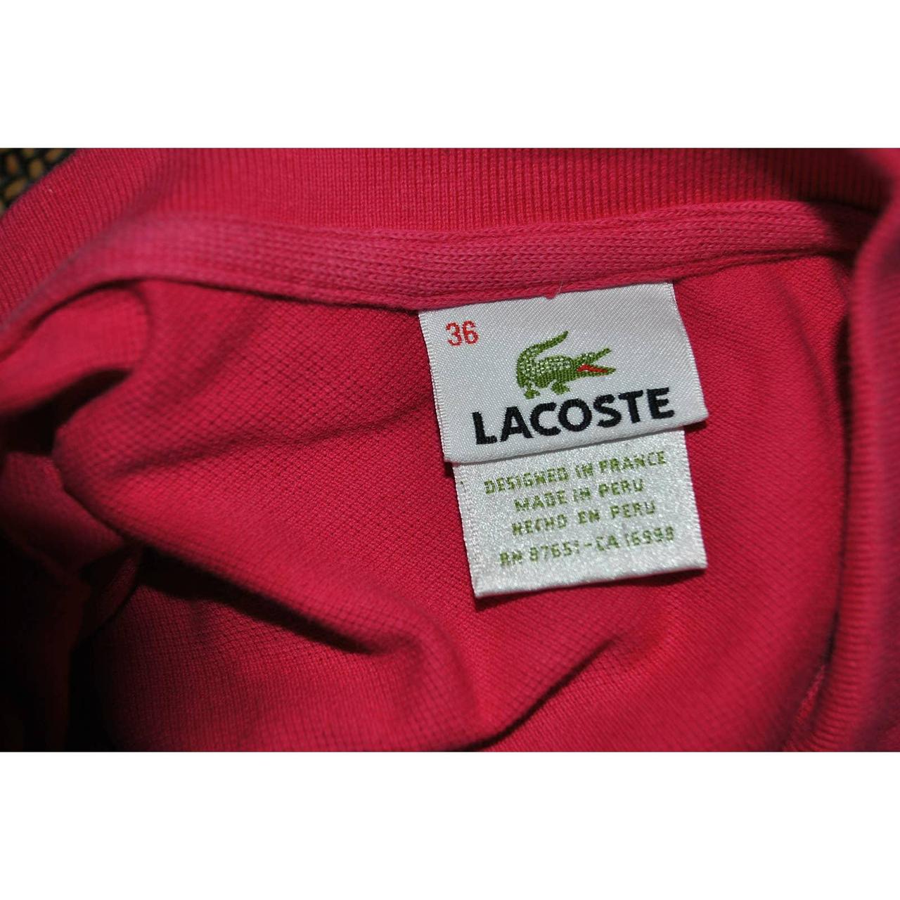 Product Image 4 - Lacoste Pink Cap Sleeve Pique