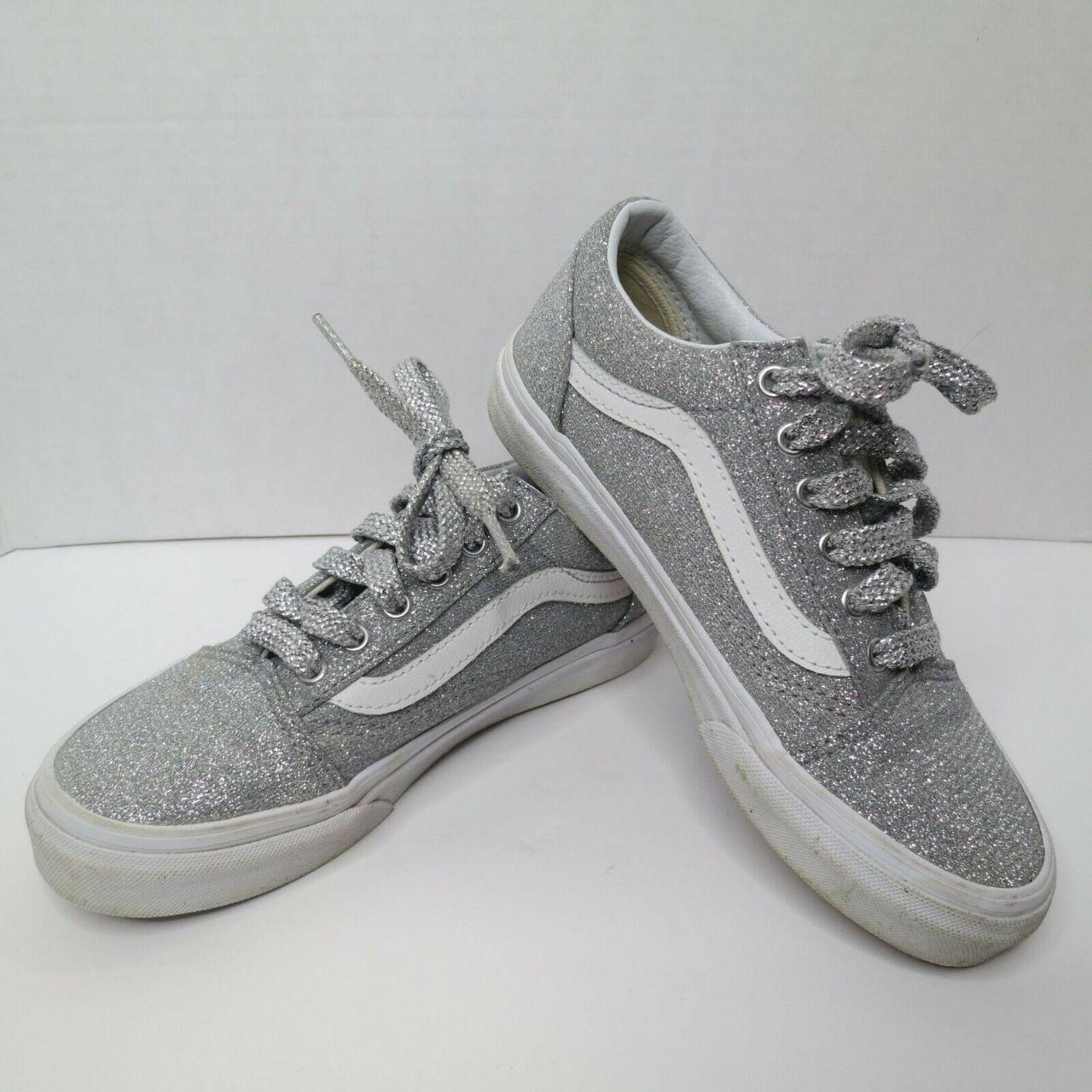 Vans Unisex Kids Old Skool Skate Shoes Lurex Glitter. Depop