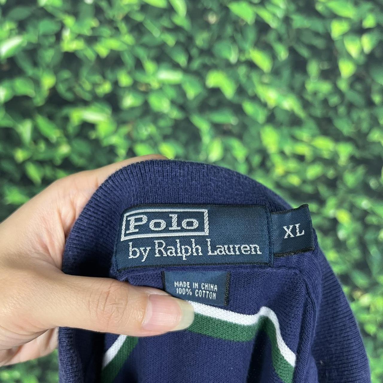 Vintage 90s polo Ralph Lauren Striped polo | Depop Vintage 90s polo Ralph Lauren Striped polo | Depop