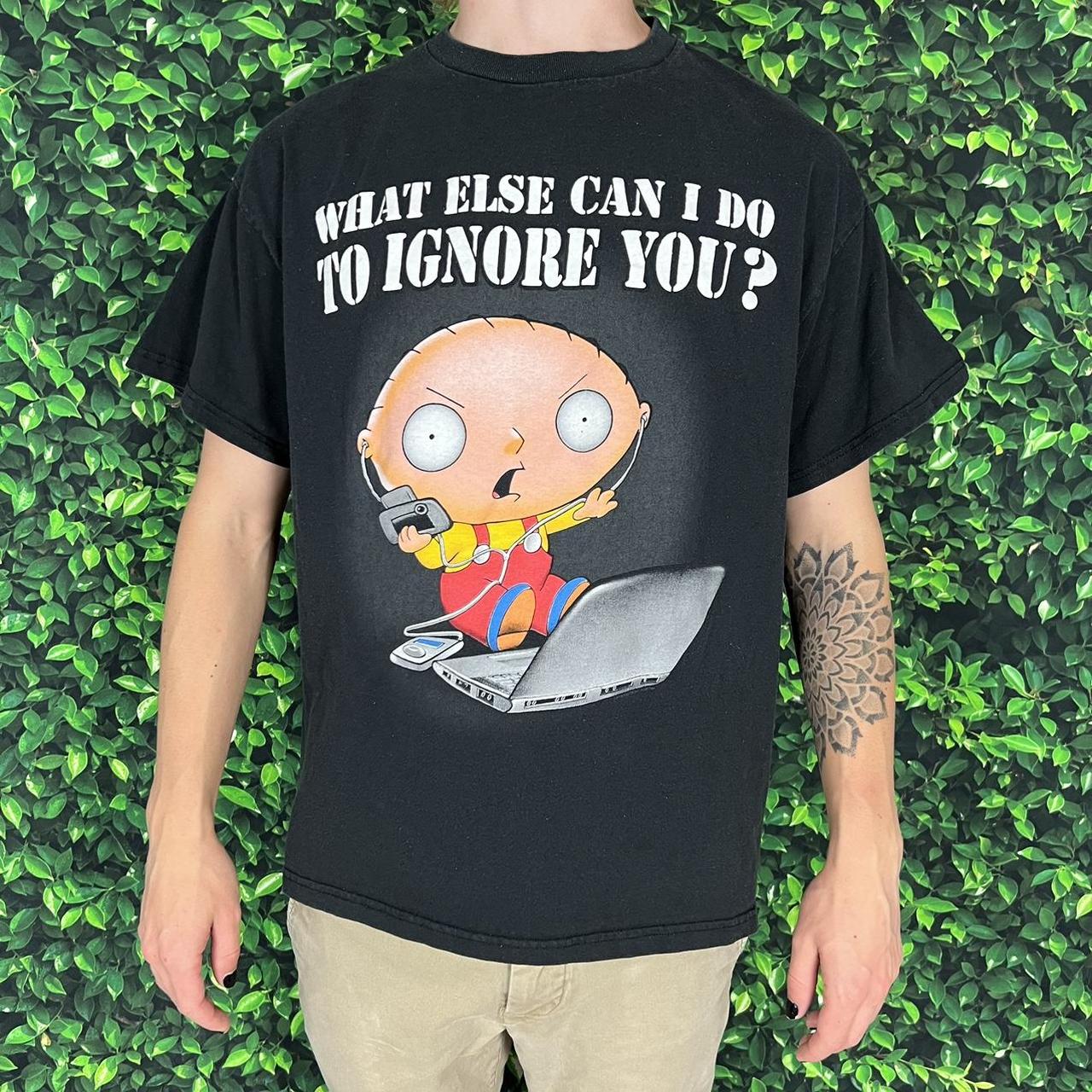 Y2K Family Guy Stewie graphic tee