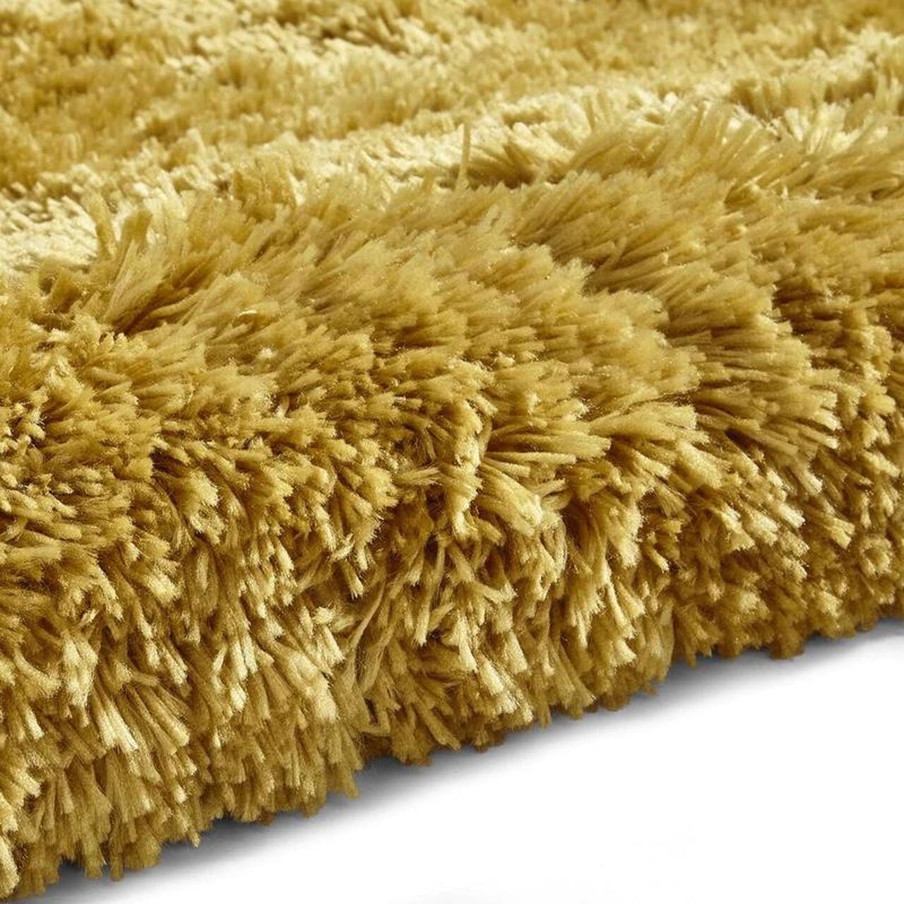 Yellow Thick Shaggy Rug Yellow Shaggy Rug is... Depop