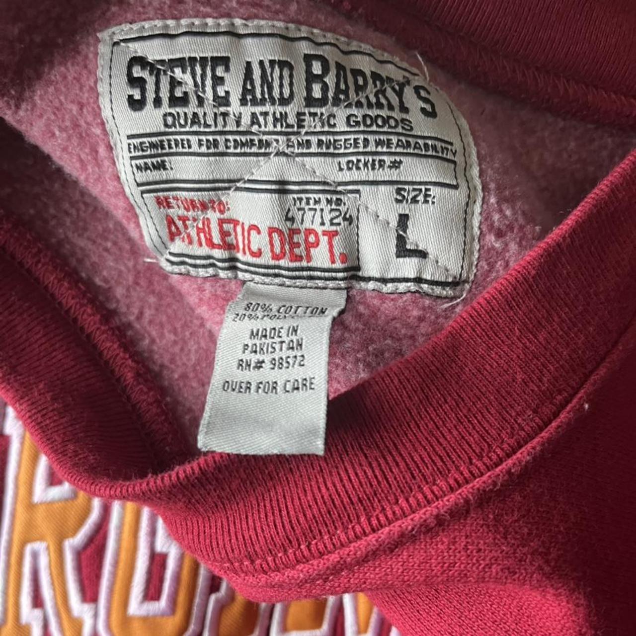 Vintage Steve and Barry's Virginia Tech Embroidered... - Depop