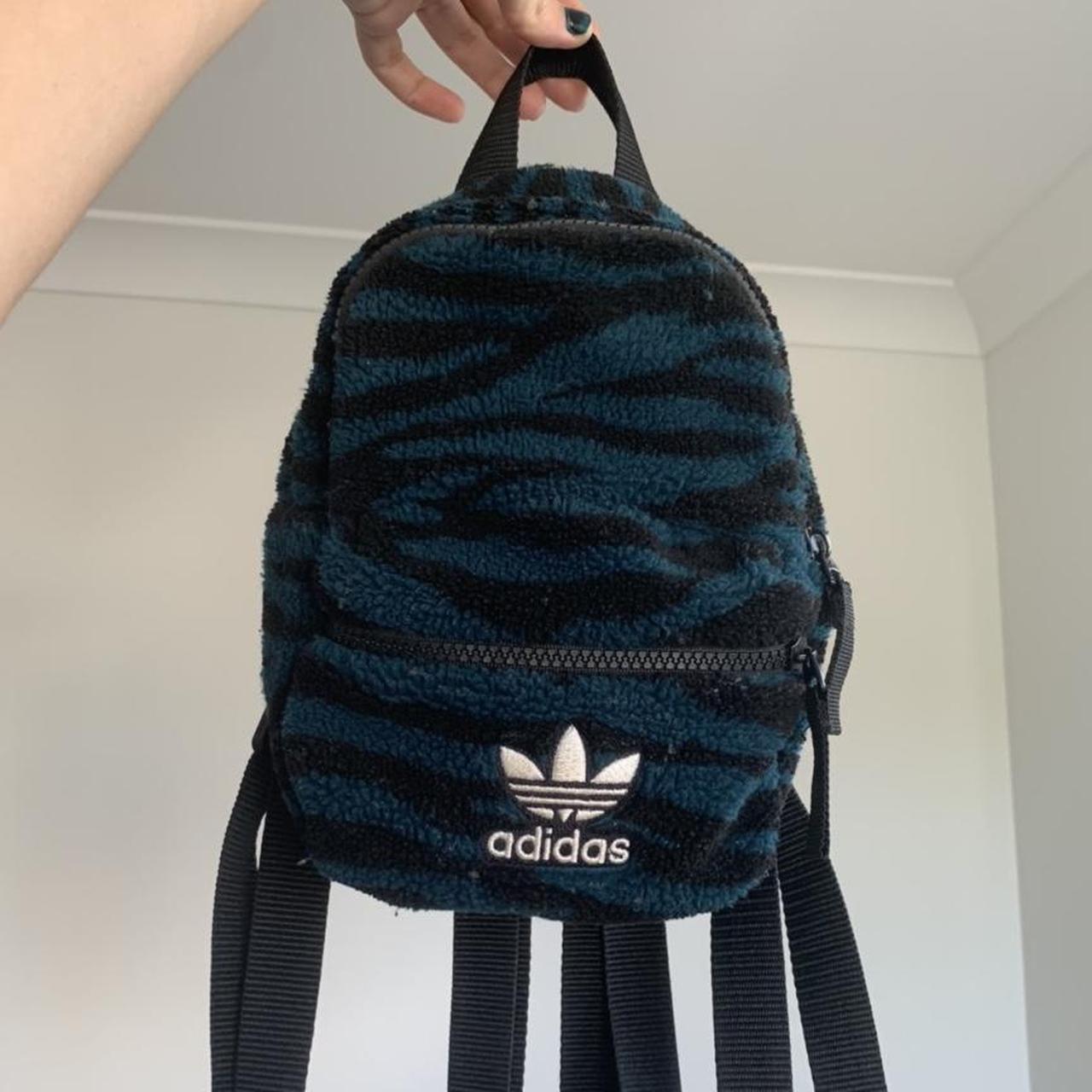 Adidas mini fur online backpack