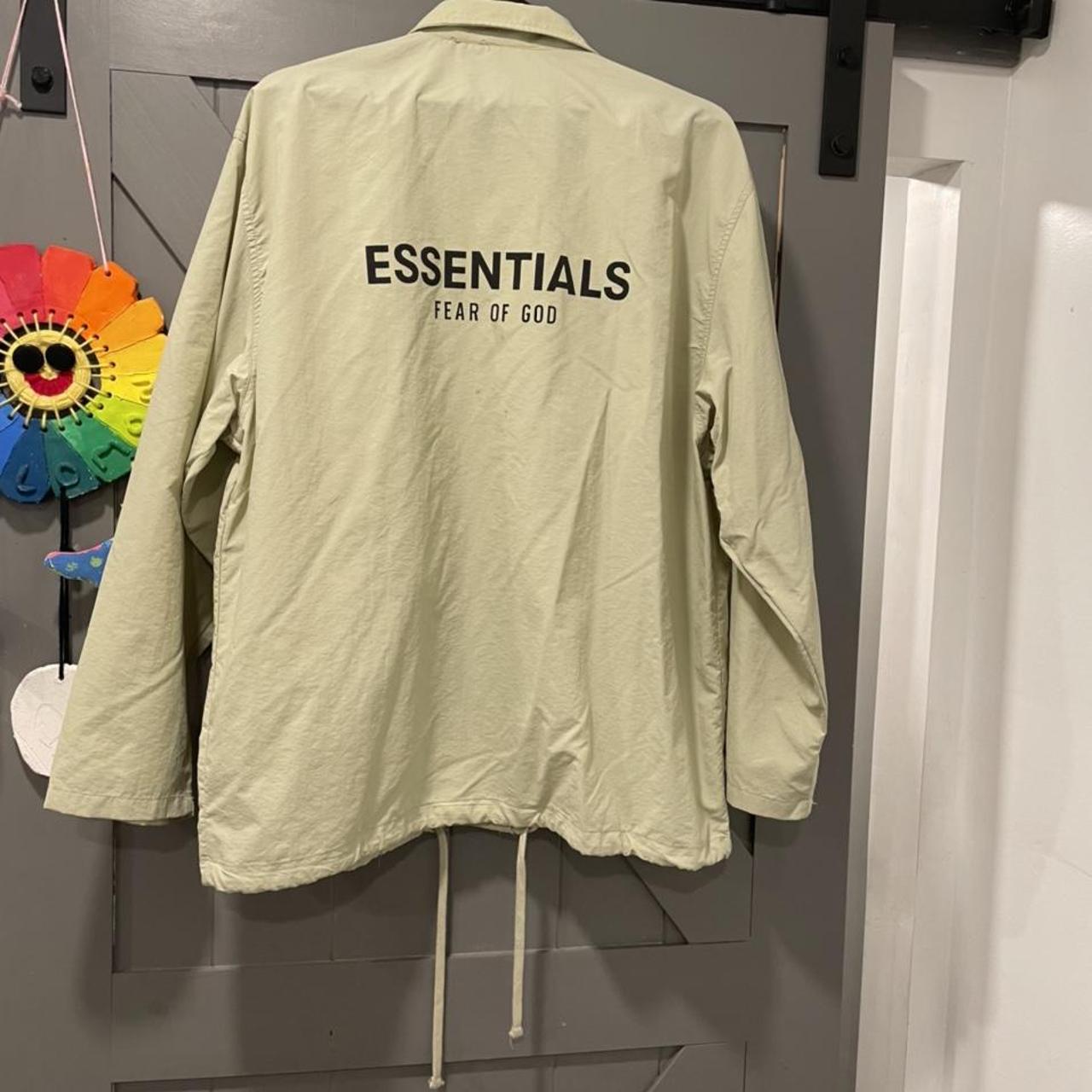 Essential Fear of God Coach Jacket Essentials FOG Depop