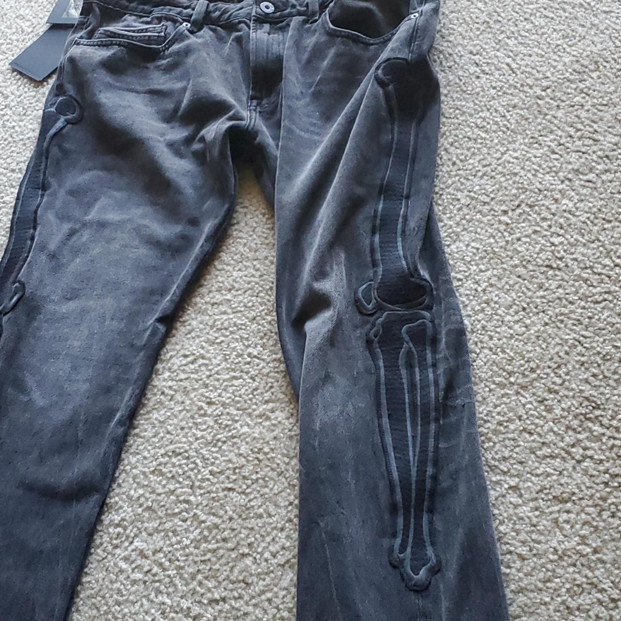 Cult of Individuality Men's Grey and Black Jeans (3)