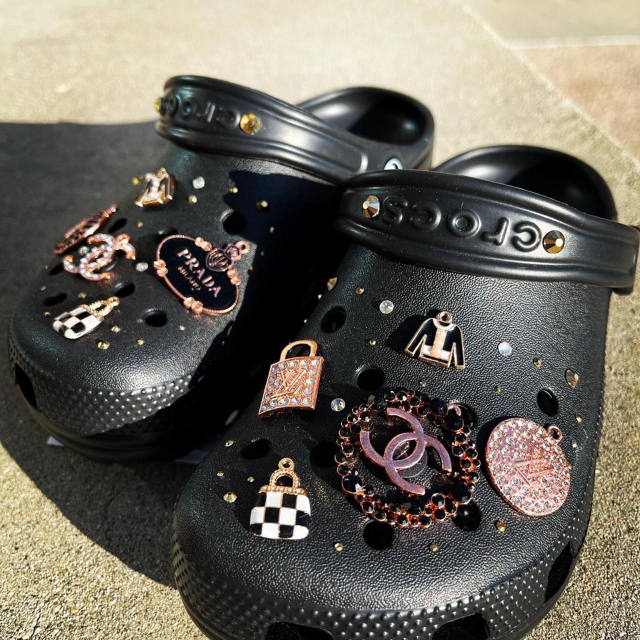 Custom crocs, very CUTE! Each pair is unique and - Depop