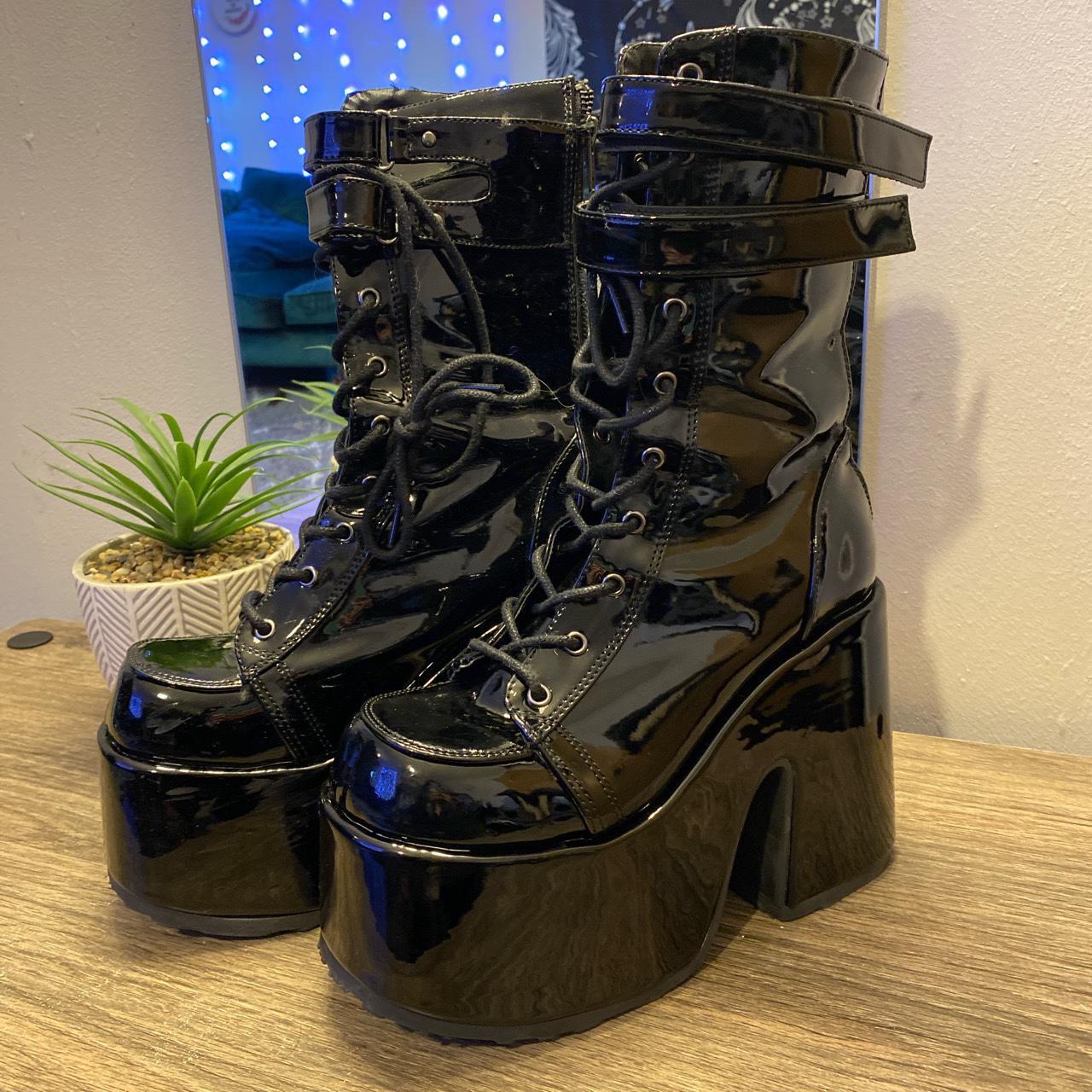 goth platform boots uk