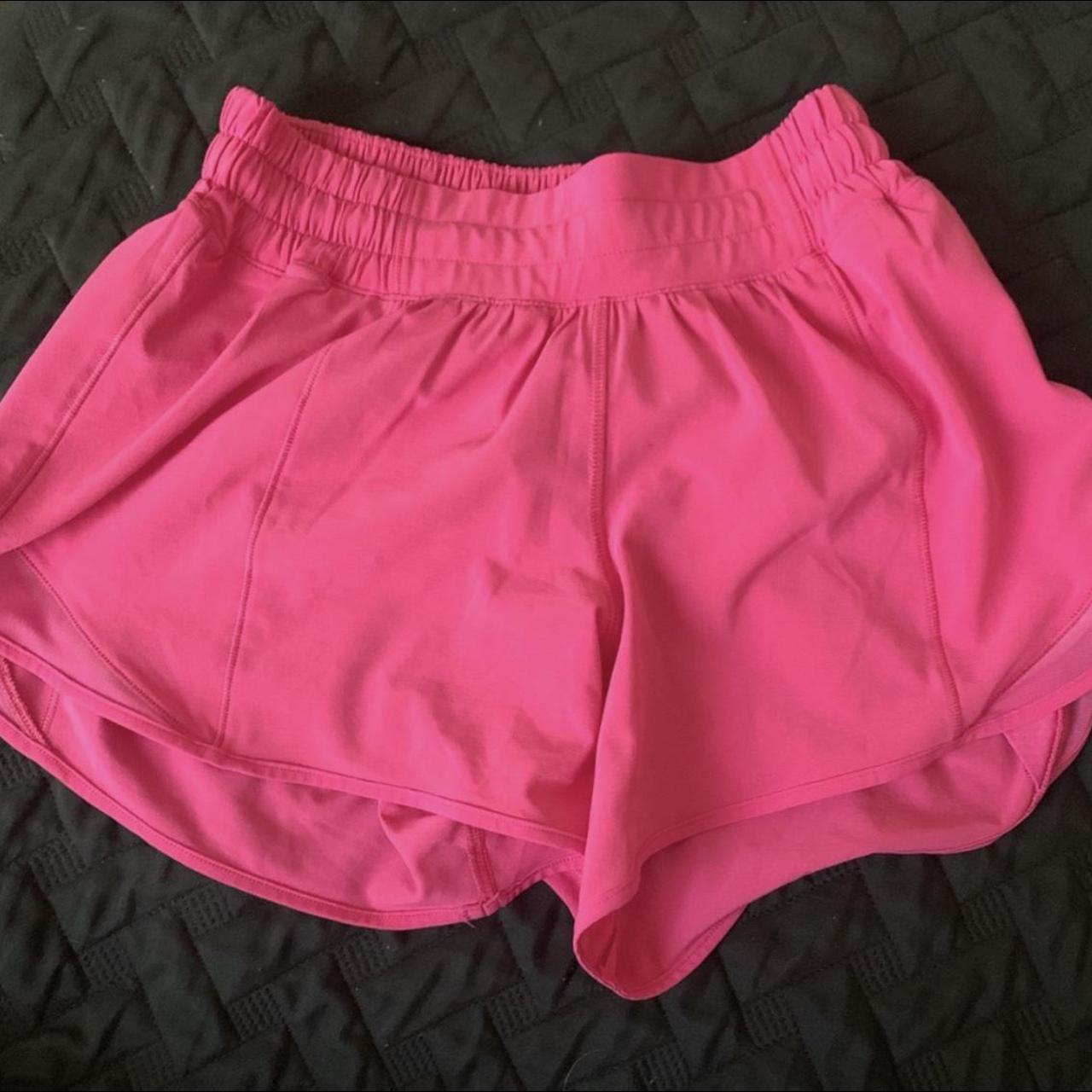 Lululemon Hotty Hot Short Sonic Pink Color 4” - Depop