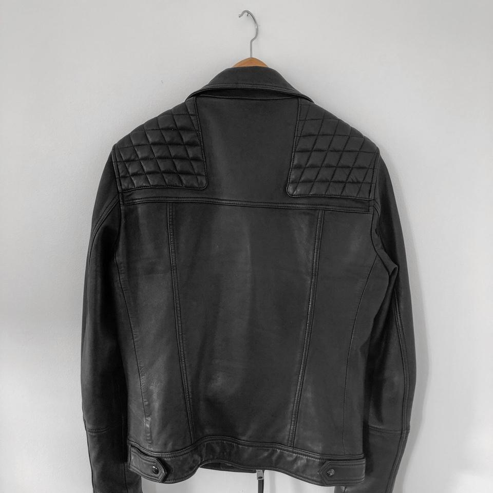 Allsaints taro hot sale leather jacket