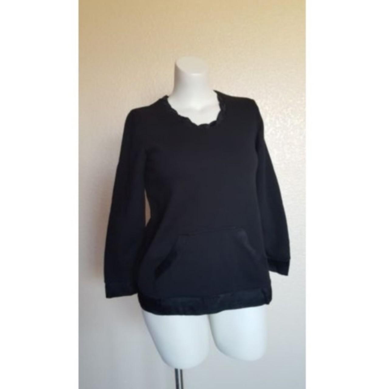 Black discount tunic sweatshirt