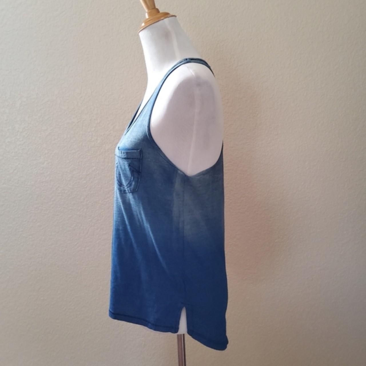 True Religion Women's Blue Vest (2)