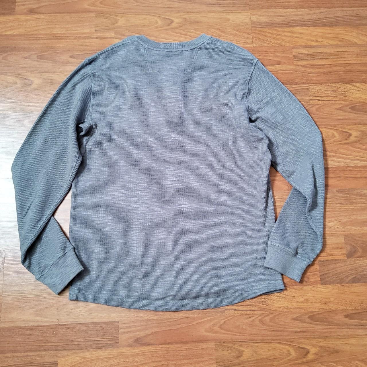 Faded ribbed sweater