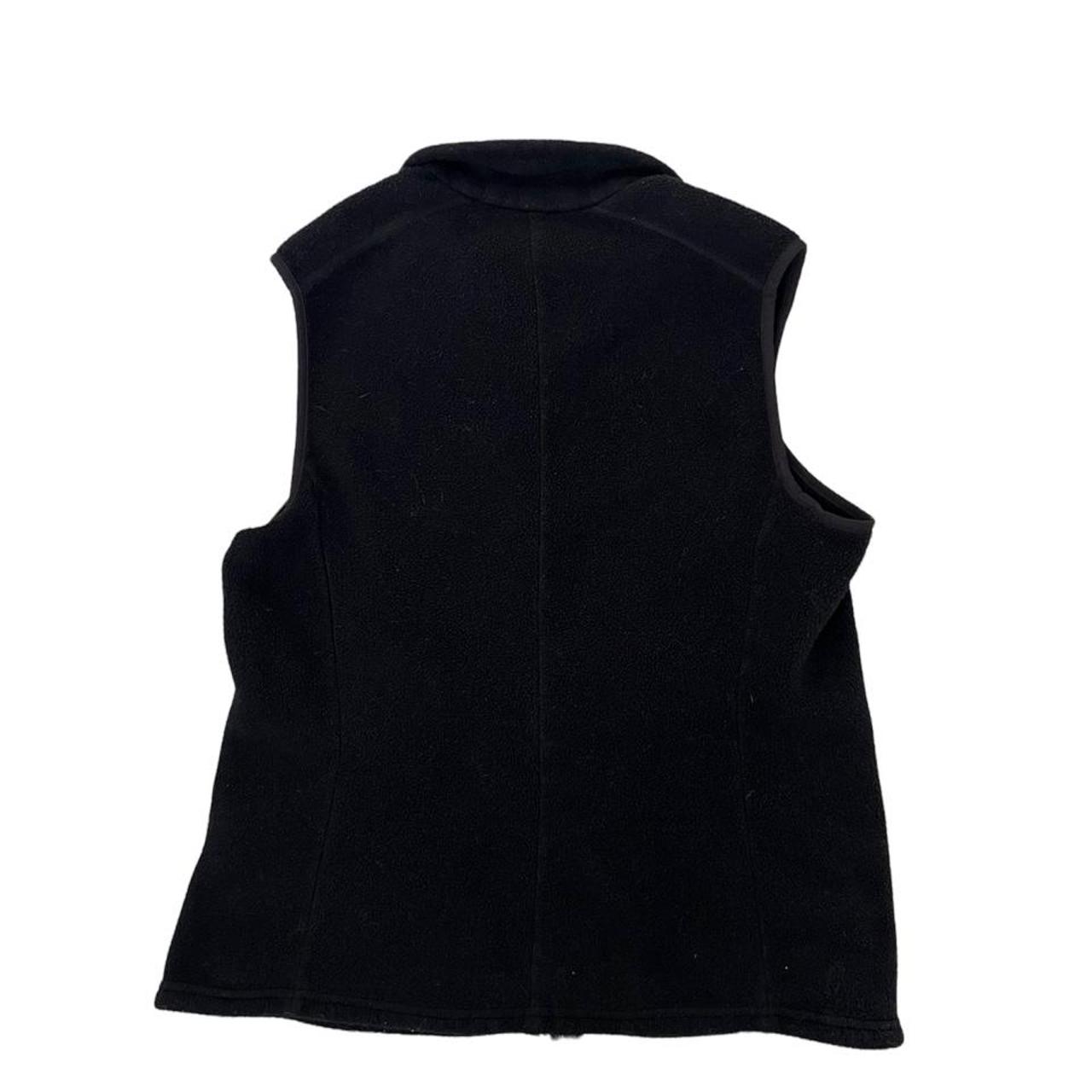 Patagonia vintage synchilla black vest size large... - Depop