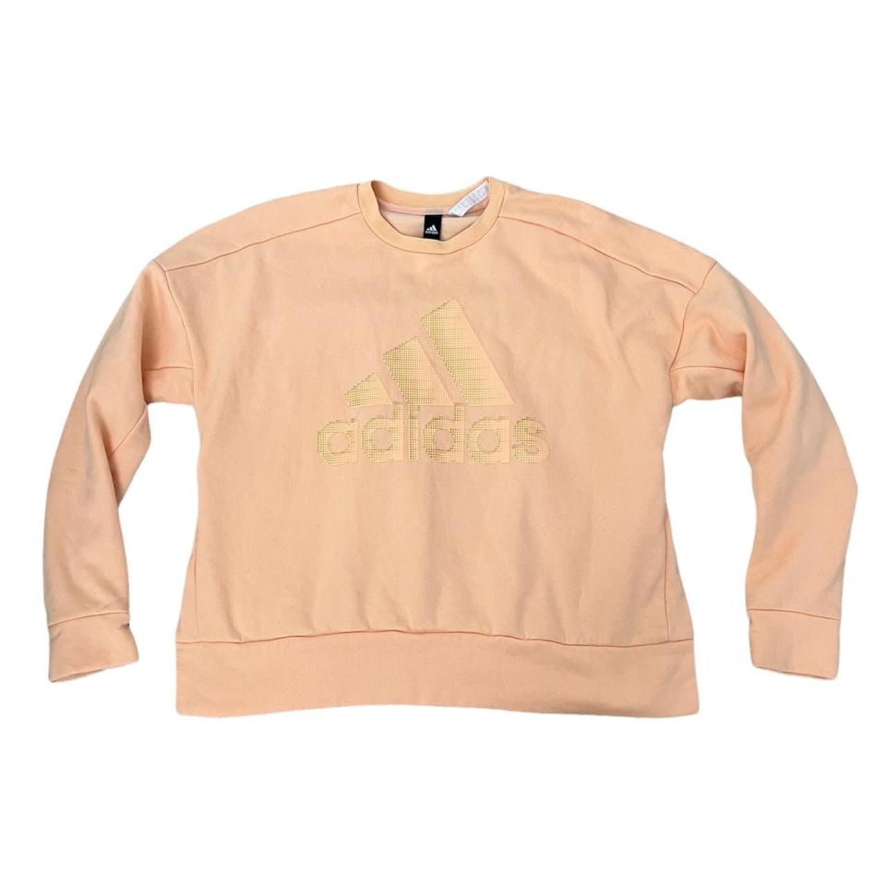 Adidas store peach sweatshirt