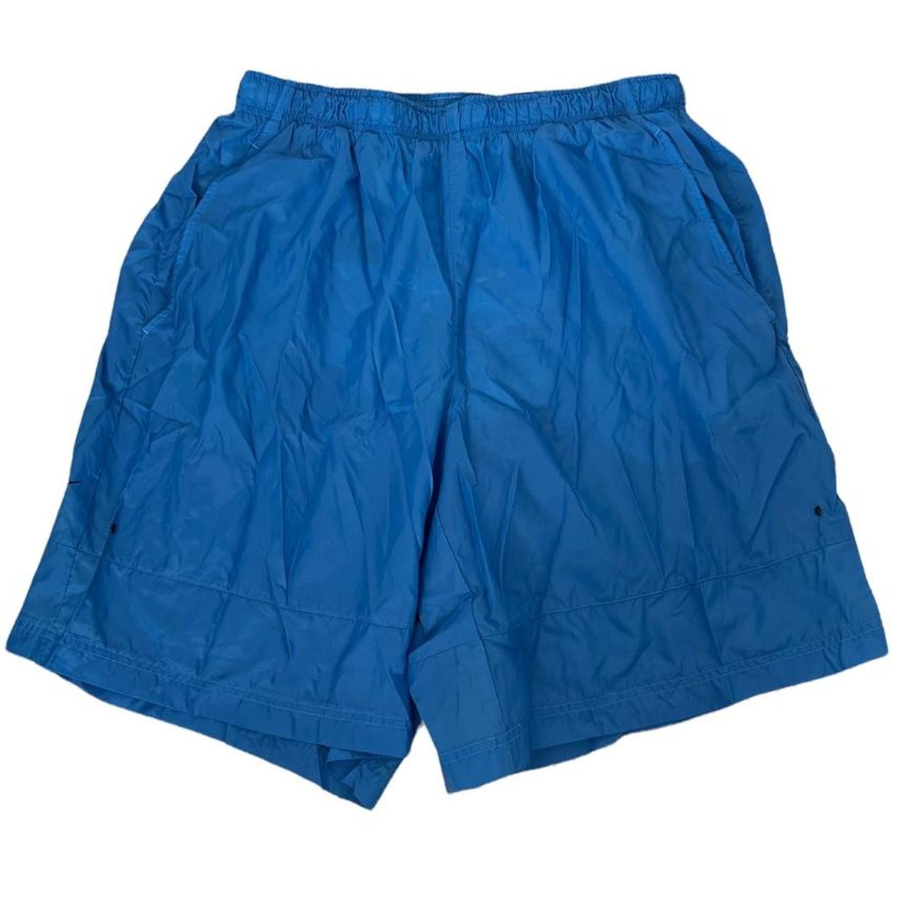 Nike blue swim shorts mens size xl Size xl Blue... - Depop