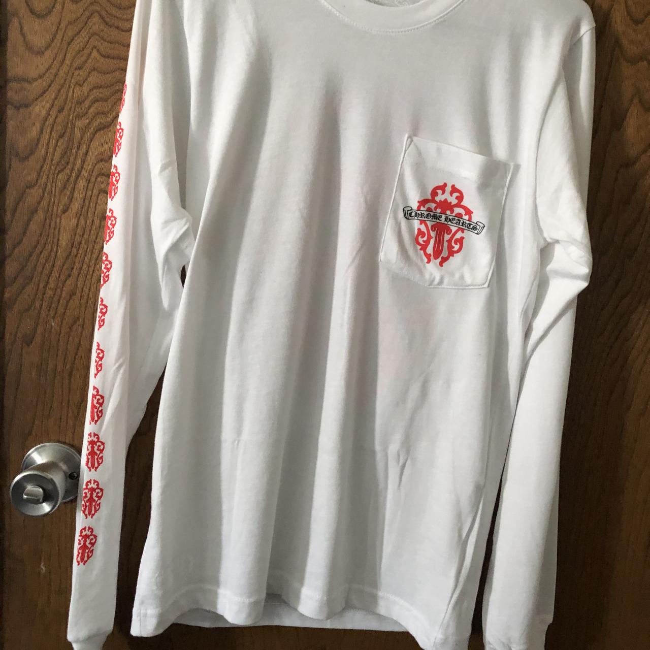 Brand new chrome hearts long sleeve bought at the - Depop