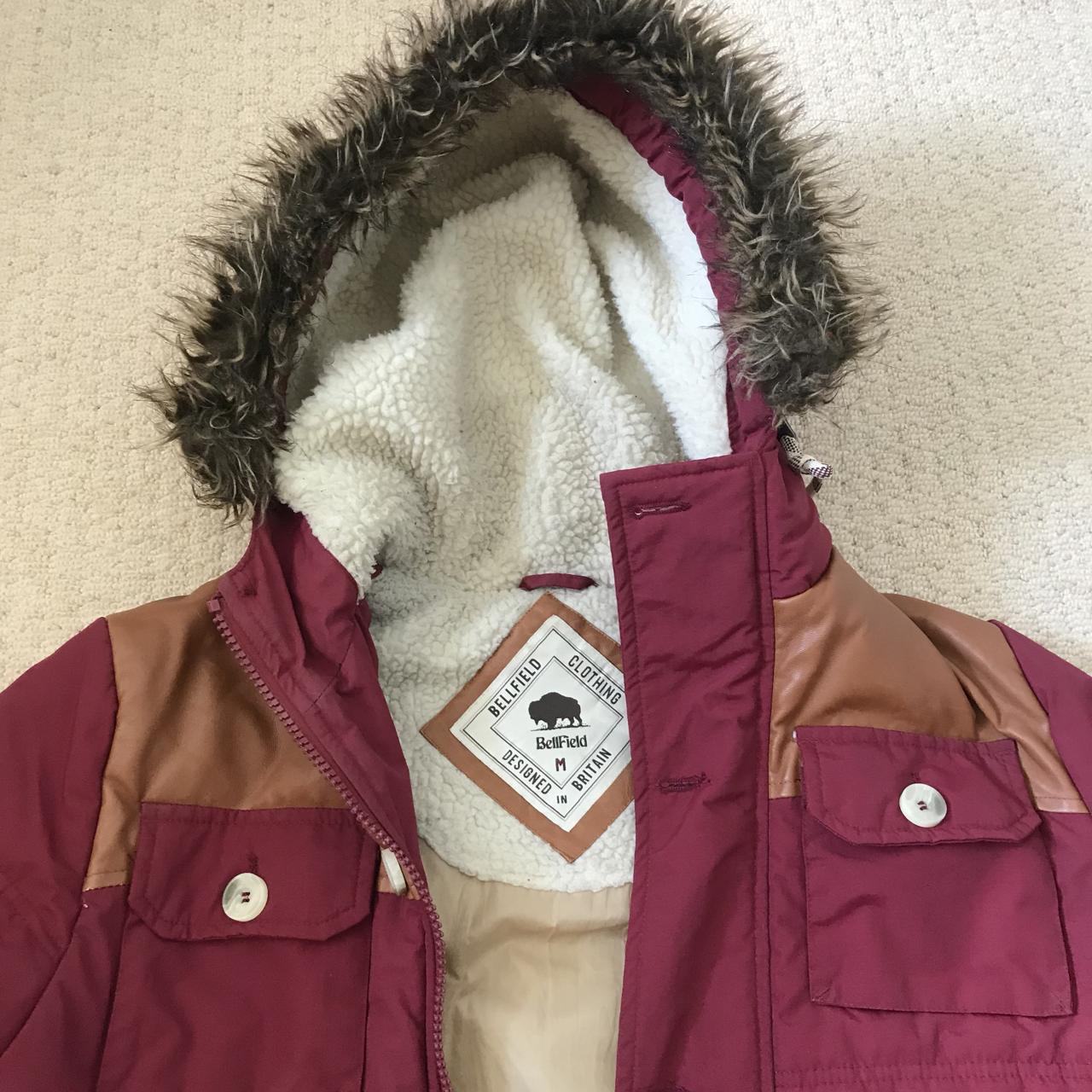 Bellfield red clearance parka