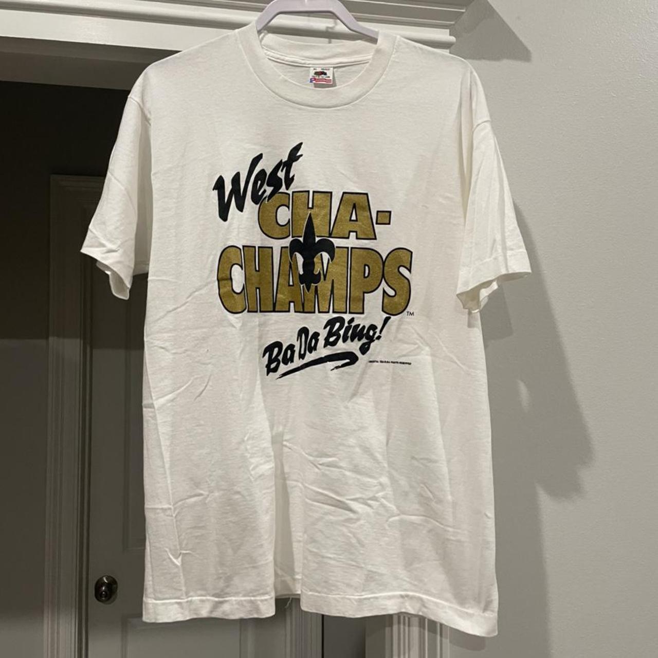 Vintage 1991 New Orleans Saints Champs T - Depop