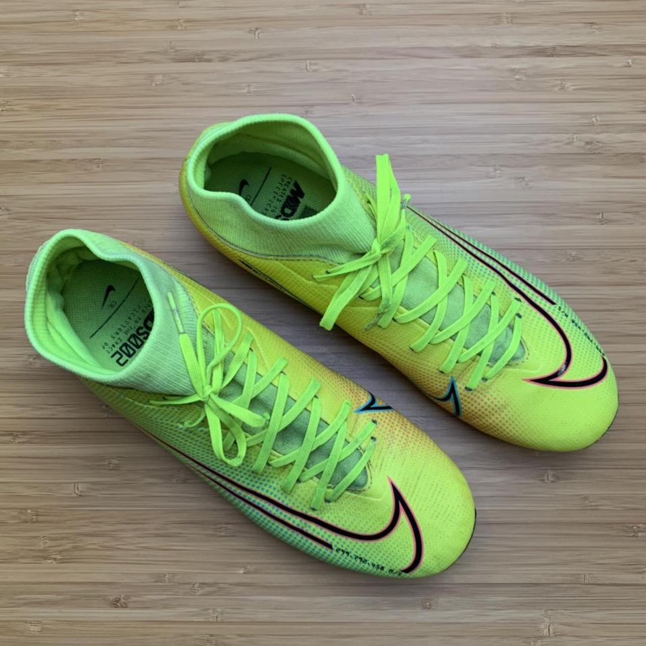 Nike MDS002 Mercurial football boots Lemon... - Depop