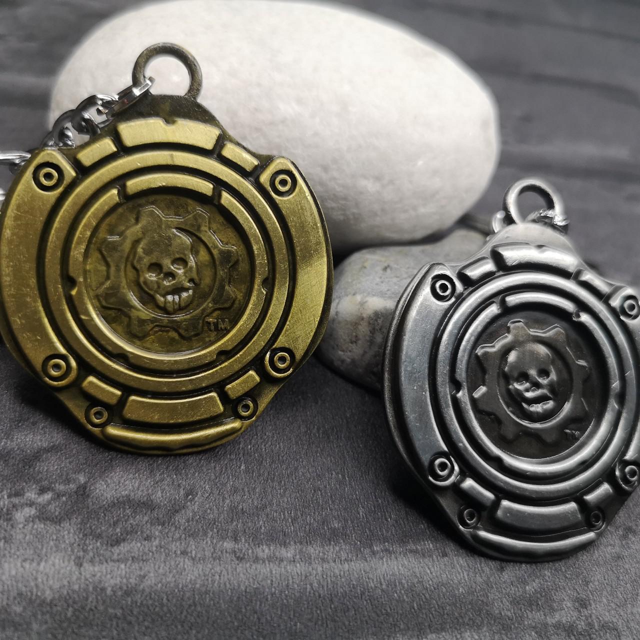 Gears Of War Alloy Key Ring Necklace 2pcs - | Fruugo BH