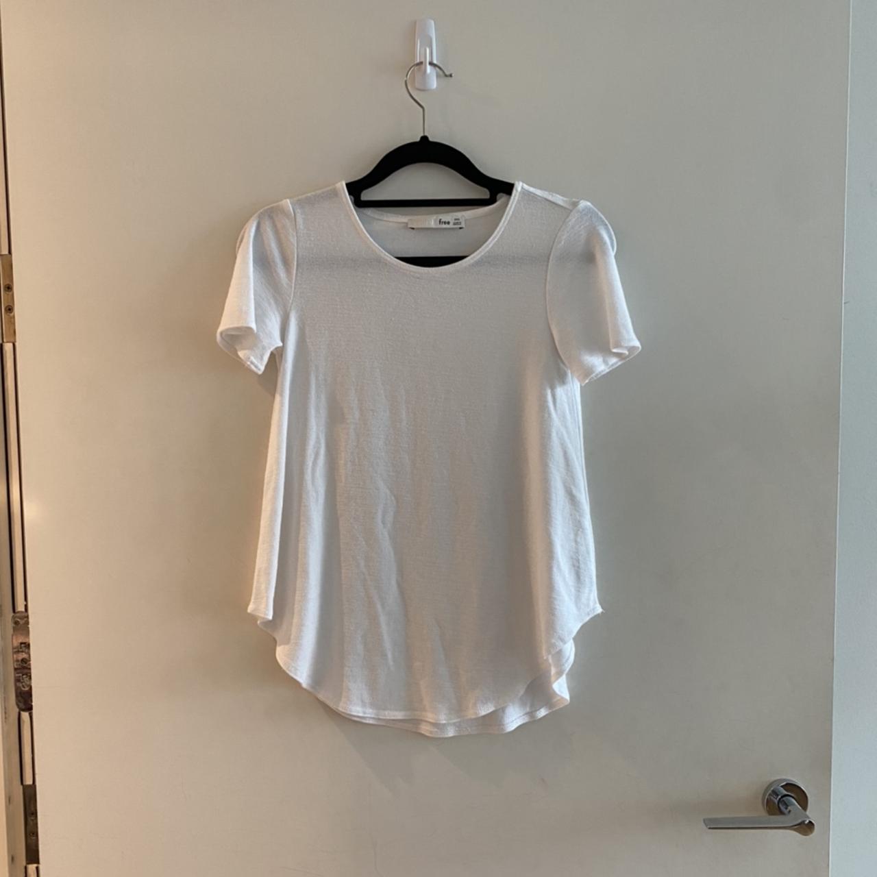 basic white t-shirt. Excellent condition. Brand new... - Depop
