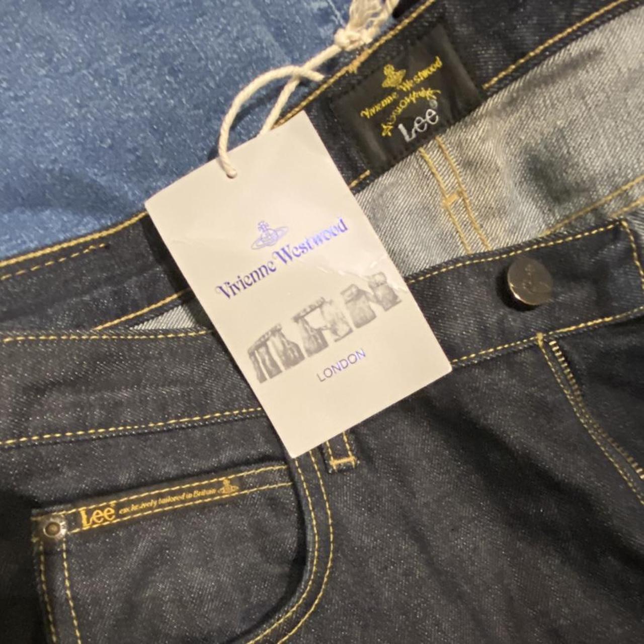 DSWT Vivienne Westwood Anglomania x Lee Denim Jeans... - Depop