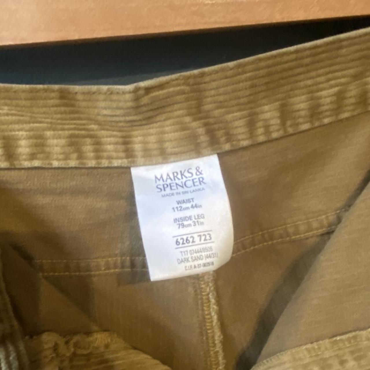 Marks & Spencer Men's Tan Trousers | Depop