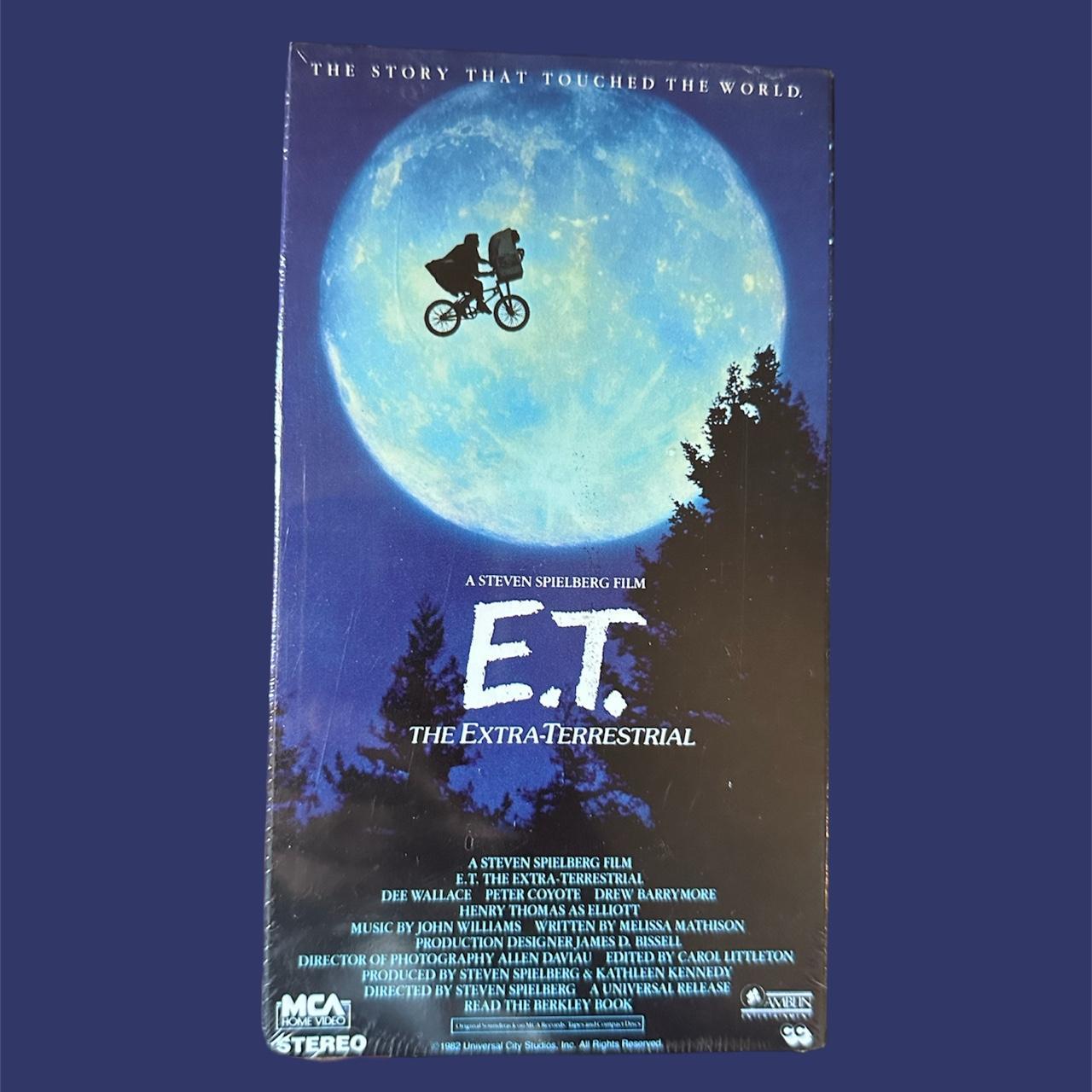 1988 Steven Spielberg ET, the extra terrestrial vhs... - Depop