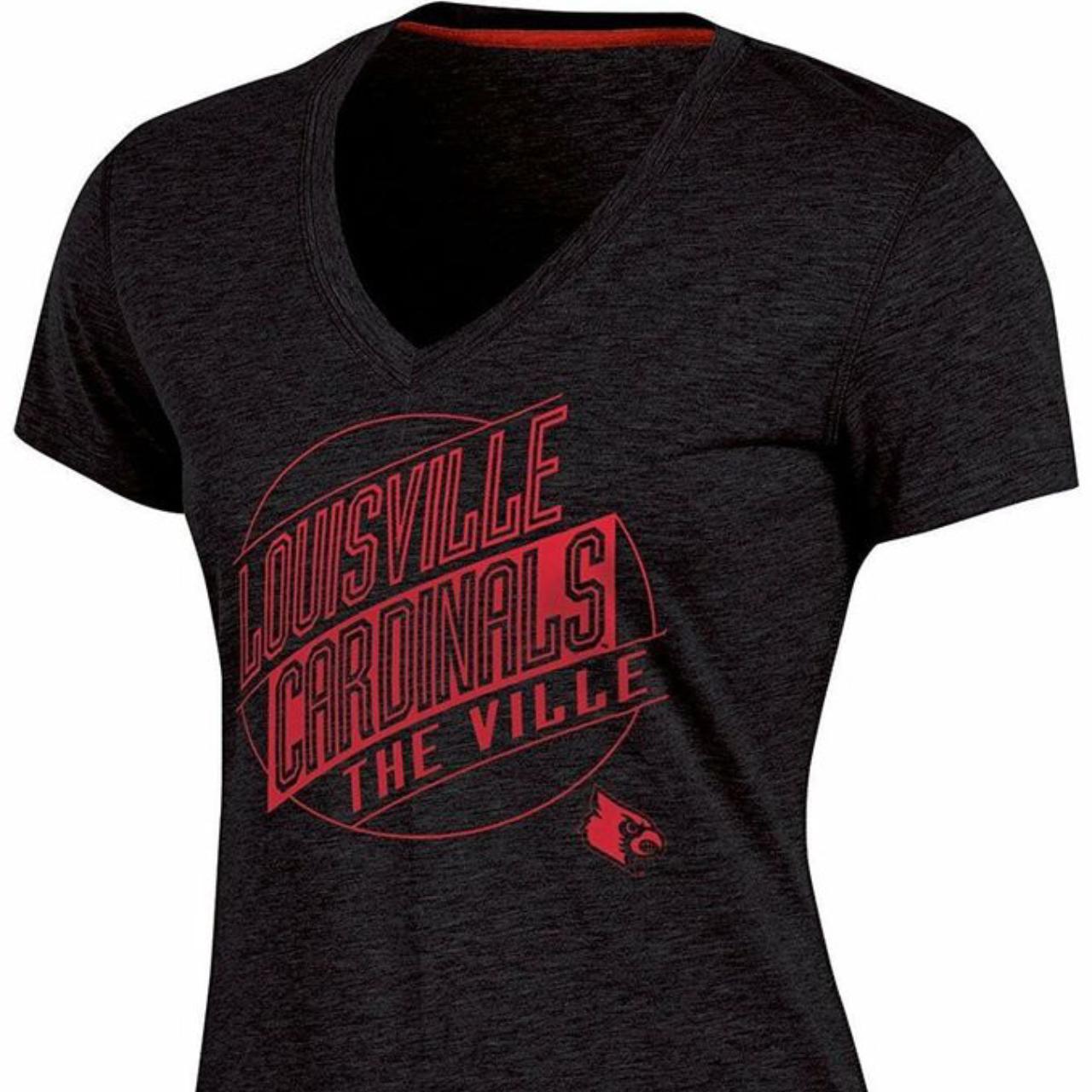 Vintage Louisville Cardinals t shirt Light wear - Depop