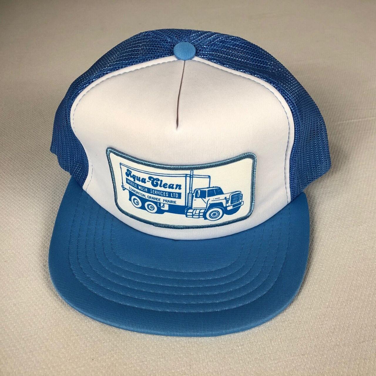 Aqua Badge Hat, Mens Hats