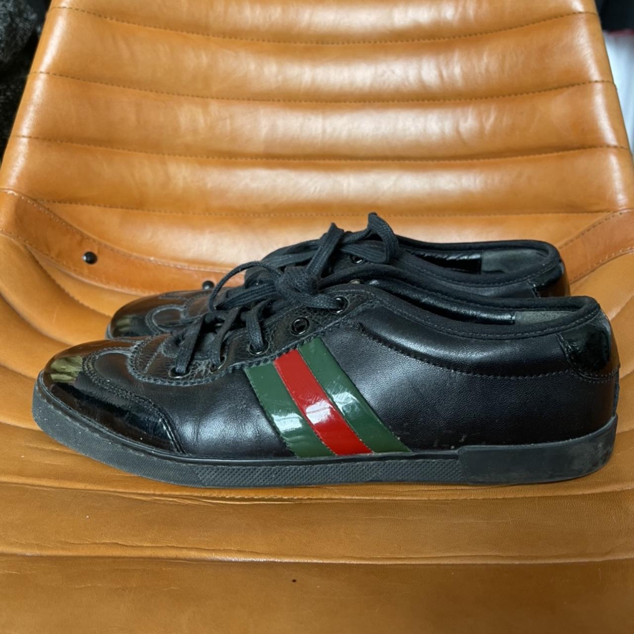 Gucci Women's Black Trainers | Depop