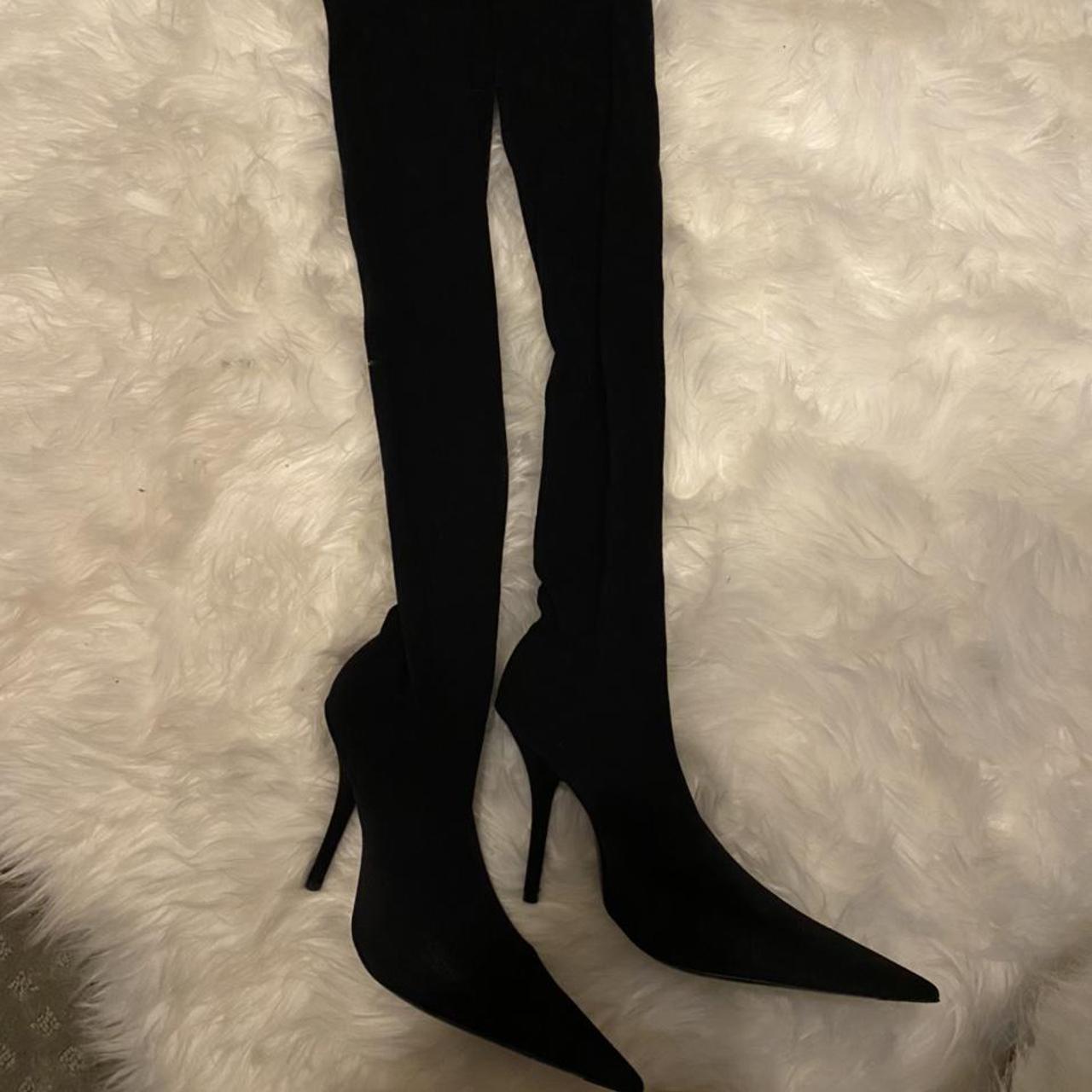 Balenciaga hot sale tall boots