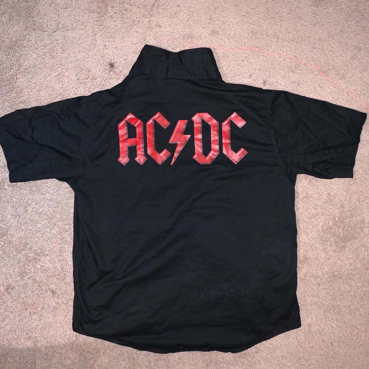 Rare Official AC/DC Polo shirt from 2008. Officially... - Depop