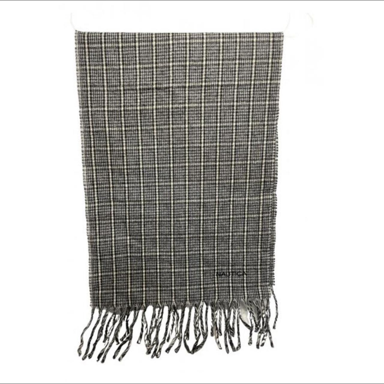 Nautica wool scarf lambswool dry clean only Depop