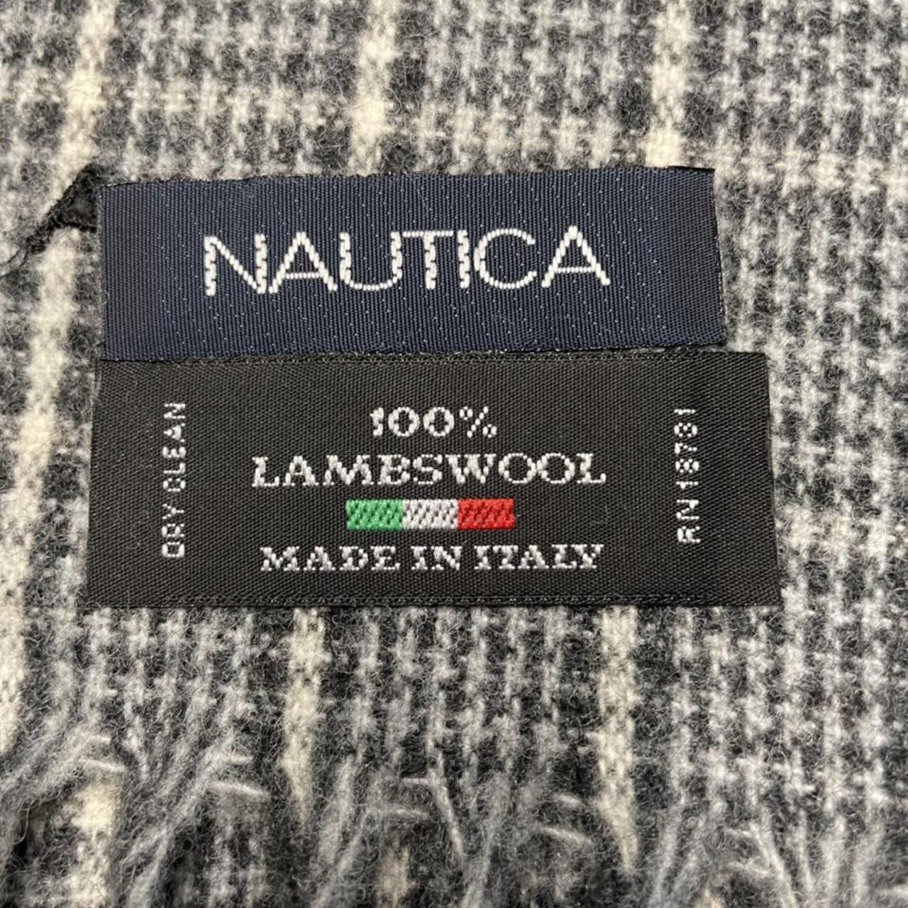 Nautica | wool scarf | lambswool | dry clean only |... - Depop