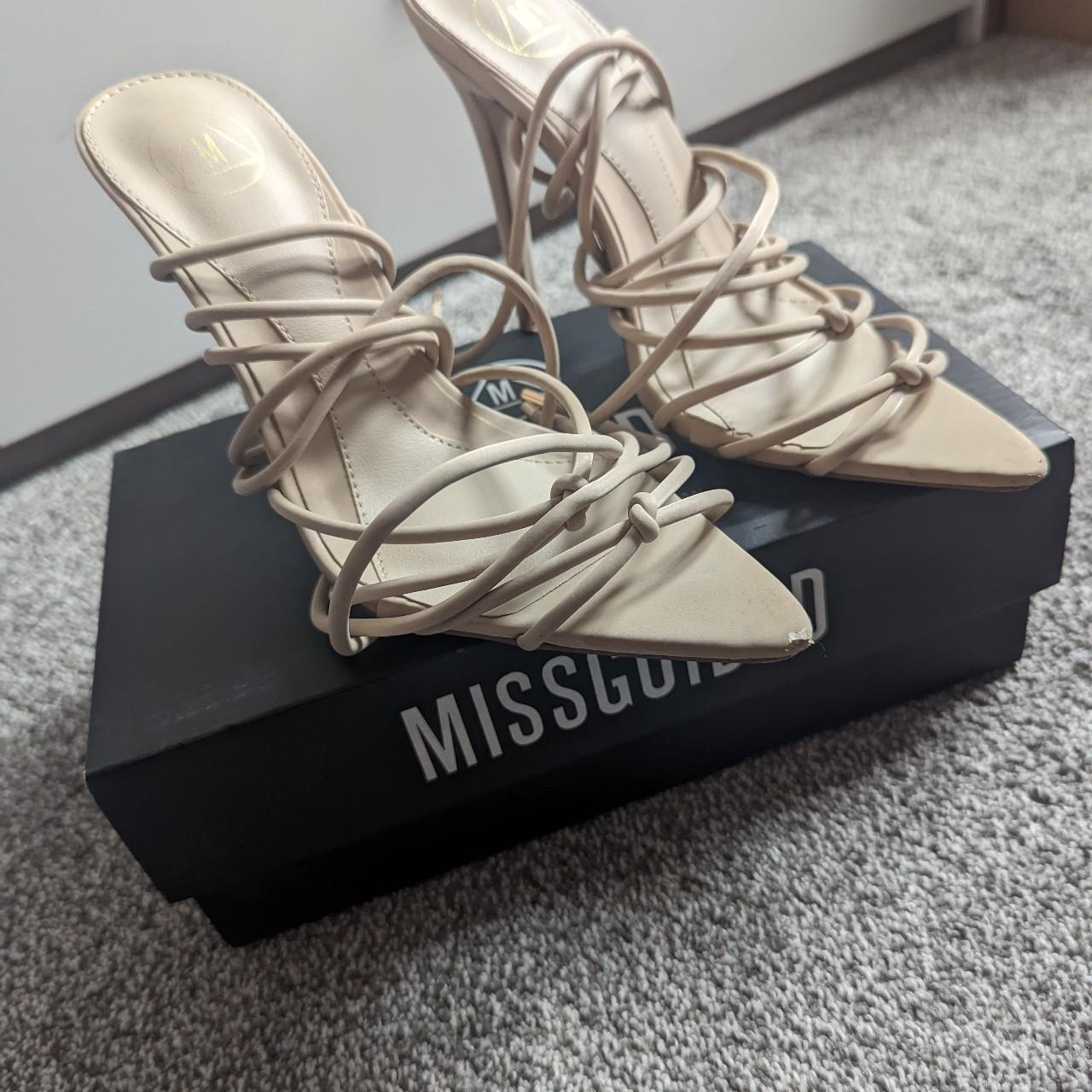 missguided nude heels