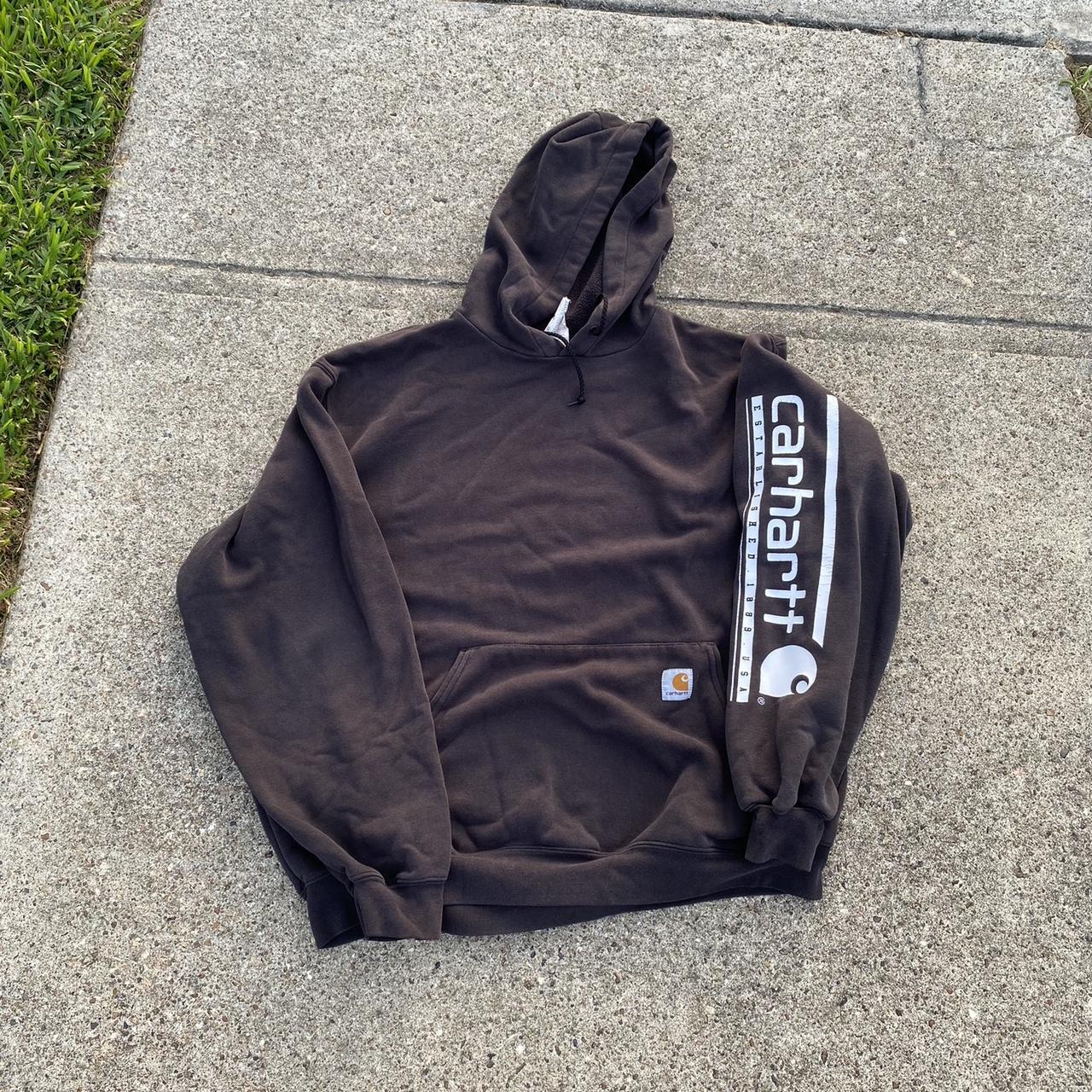 Carhartt hoodie Mens Xl Some slight bleach stain... Depop