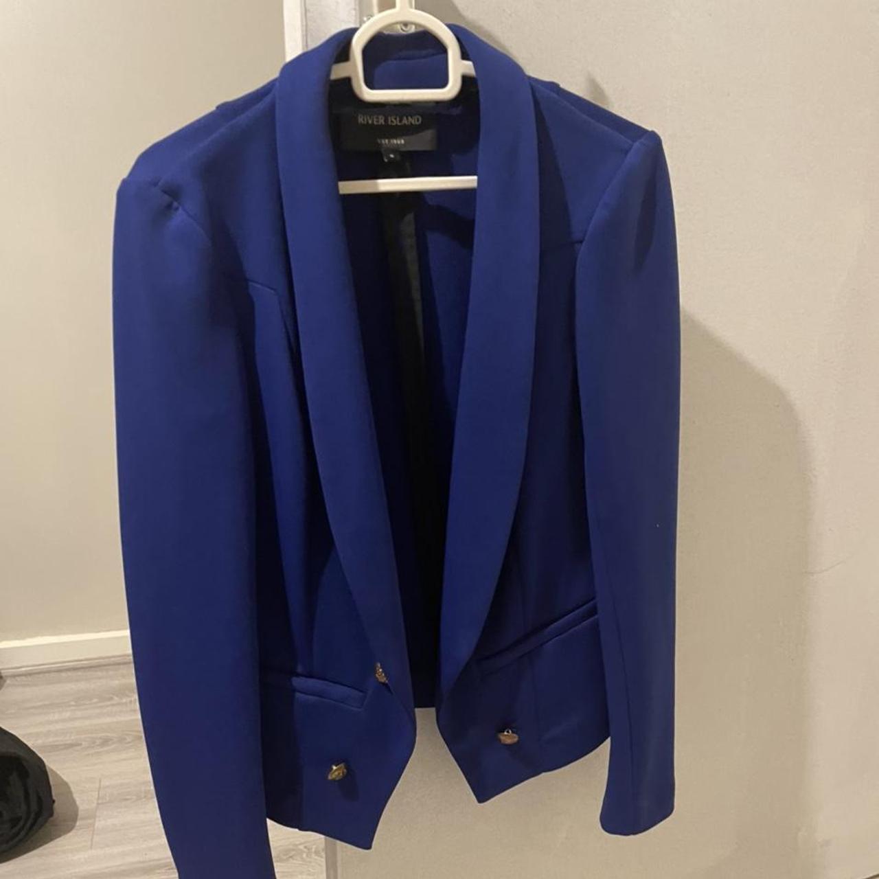 River Island Women's Blue Suit | Depop