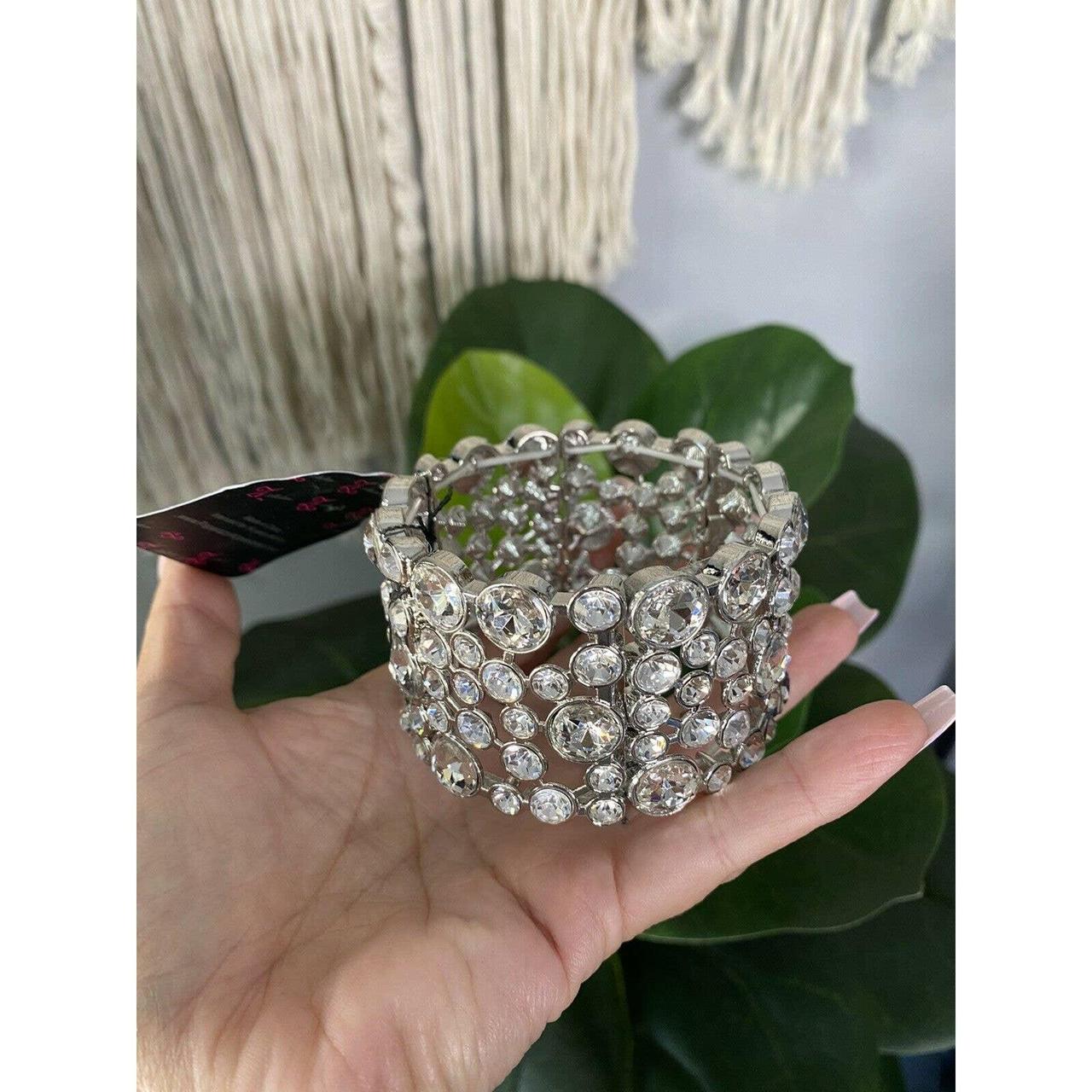 Great party bracelet! Big BLING stretch bracelet of - Depop