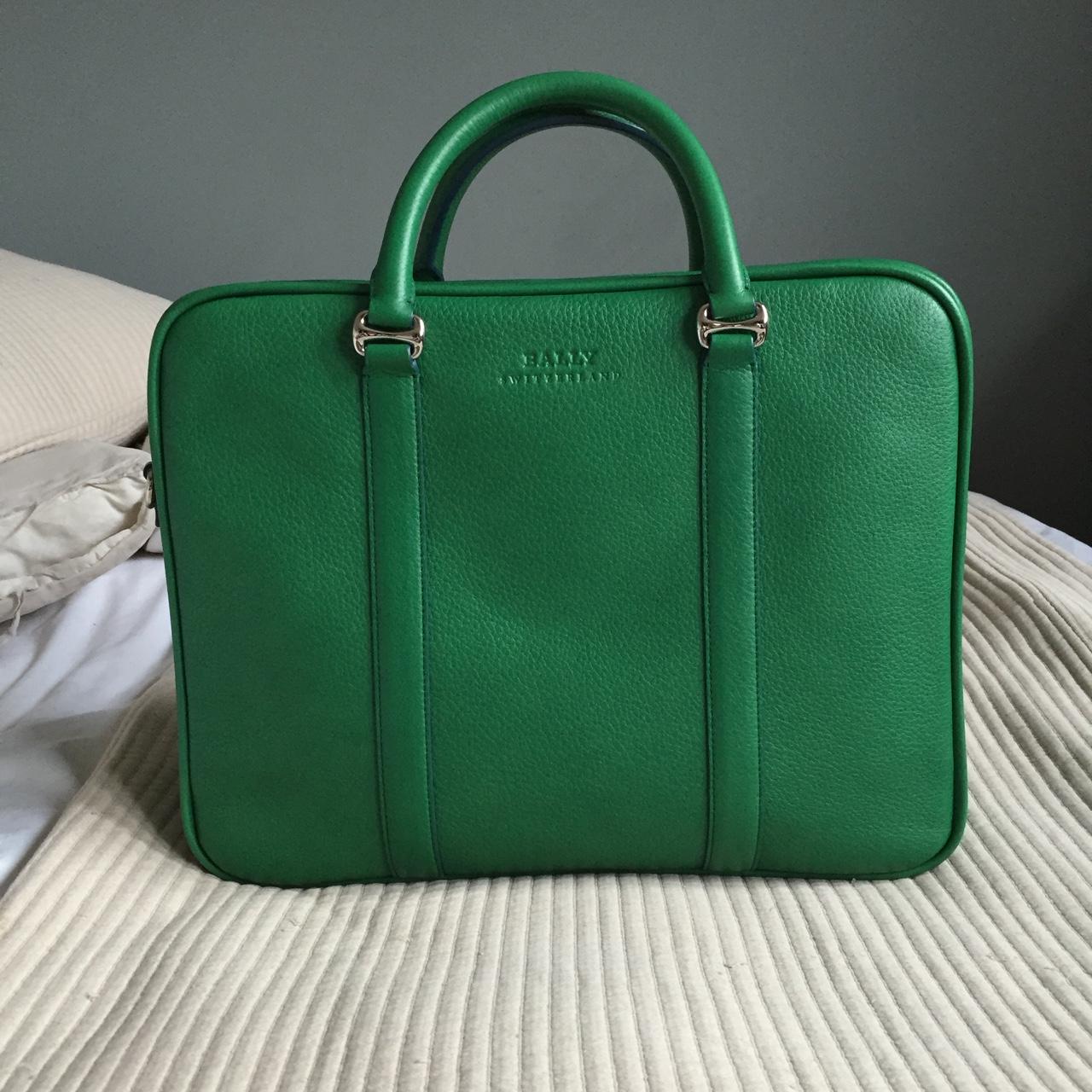 Bally green discount bag